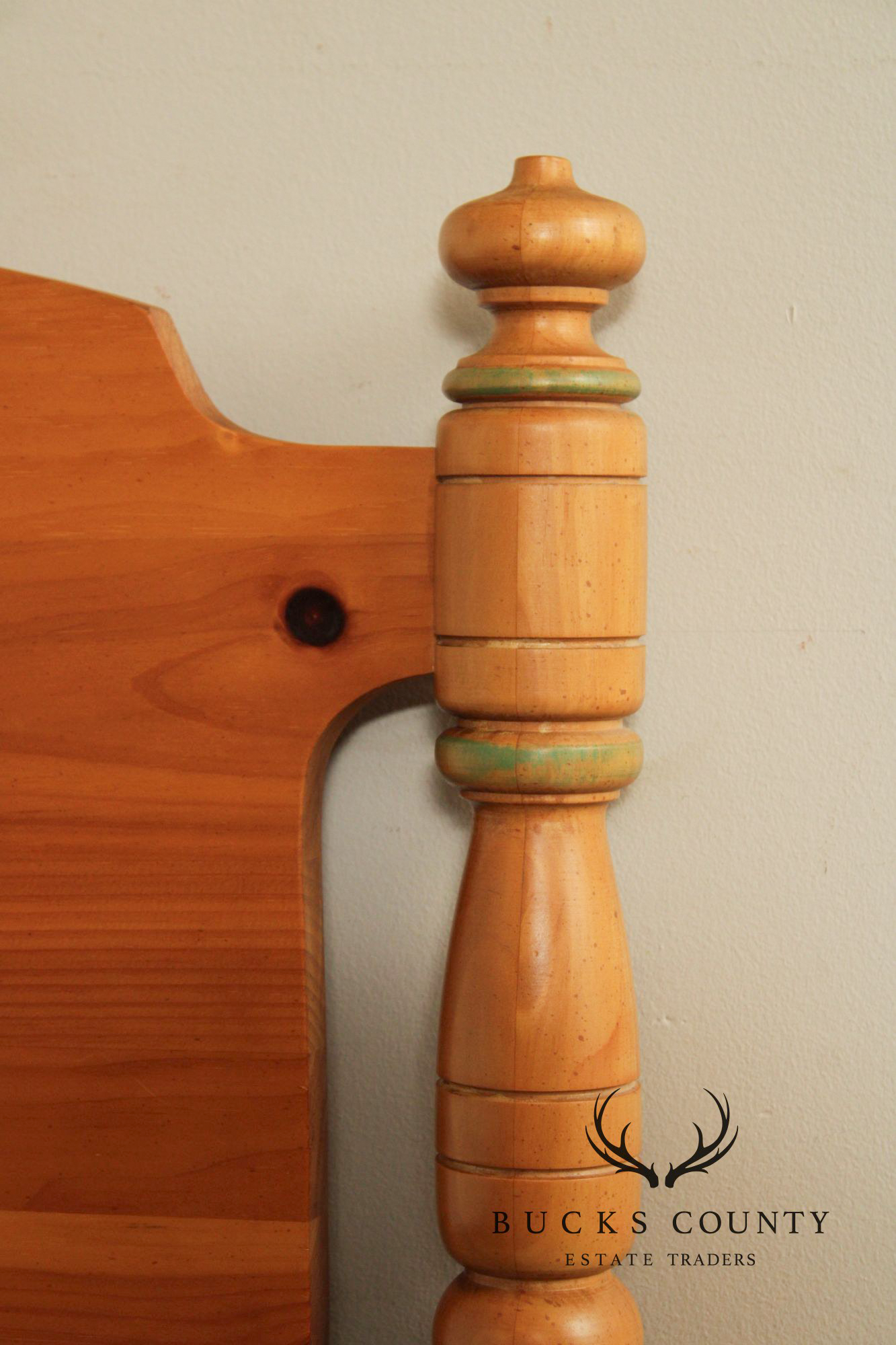 Cottage Style Knotty Pine Queen or Full Headboard