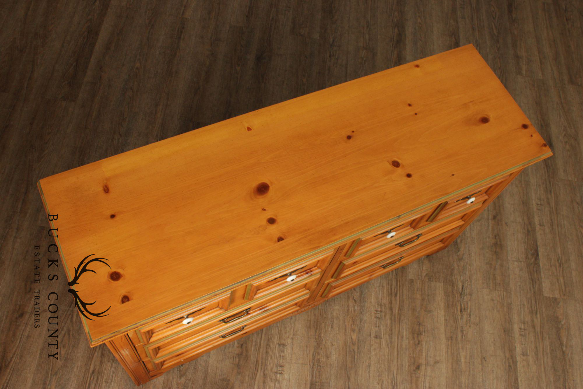 Young-Hinkle Cape Cod Pine Double Chest of Drawers