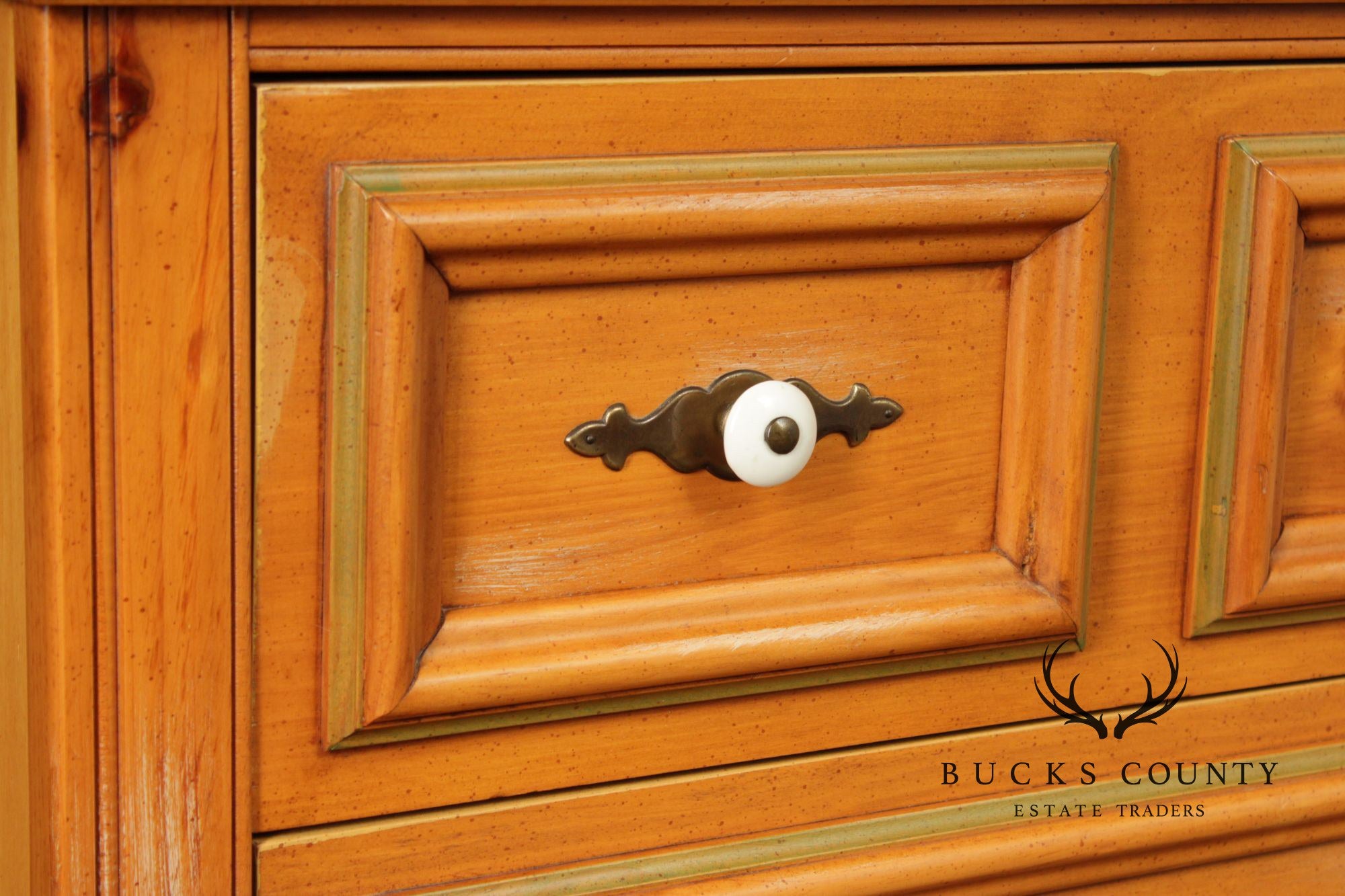 Young-Hinkle Cape Cod Pine Double Chest of Drawers