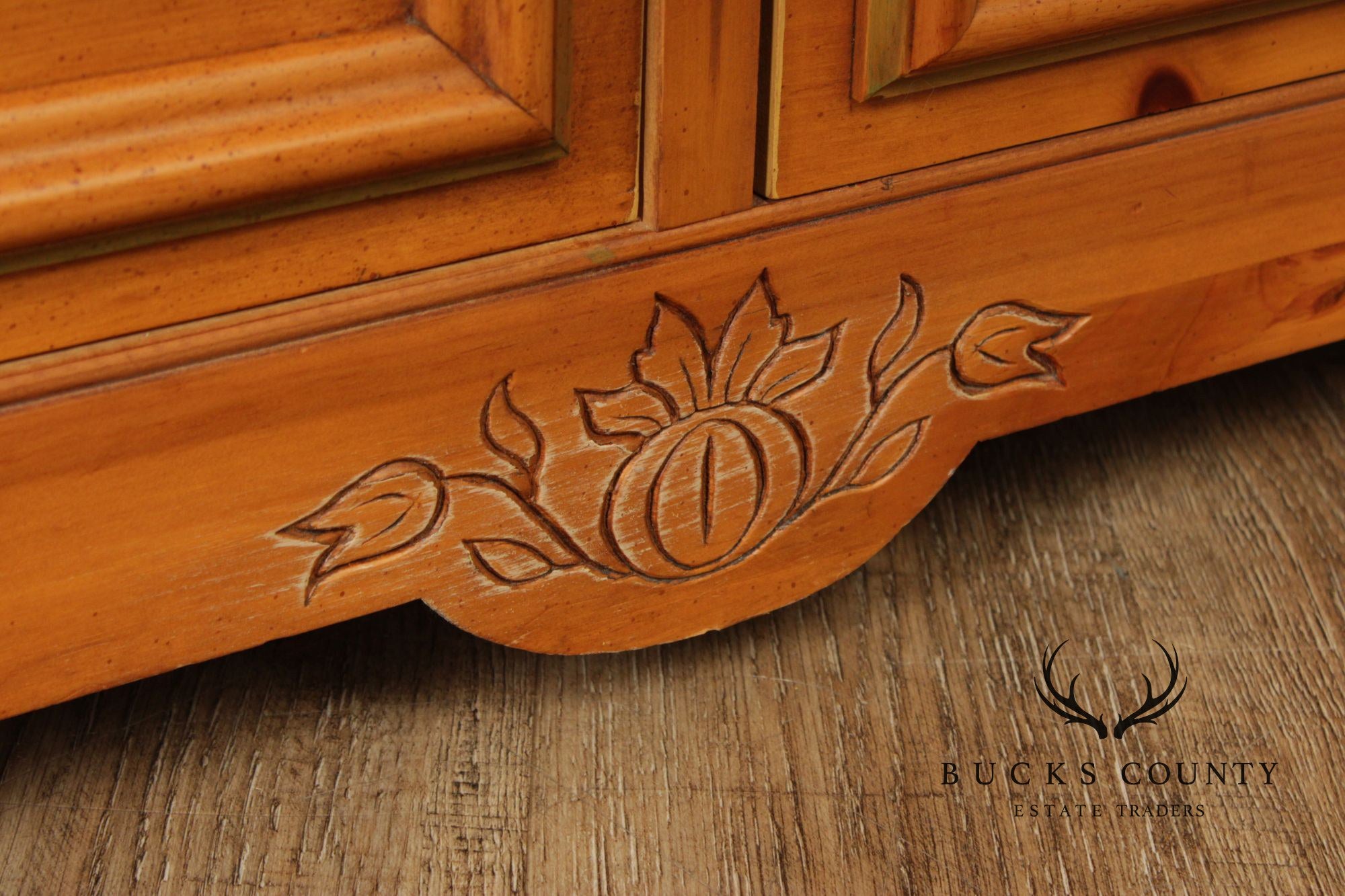 Young-Hinkle Cape Cod Pine Double Chest of Drawers