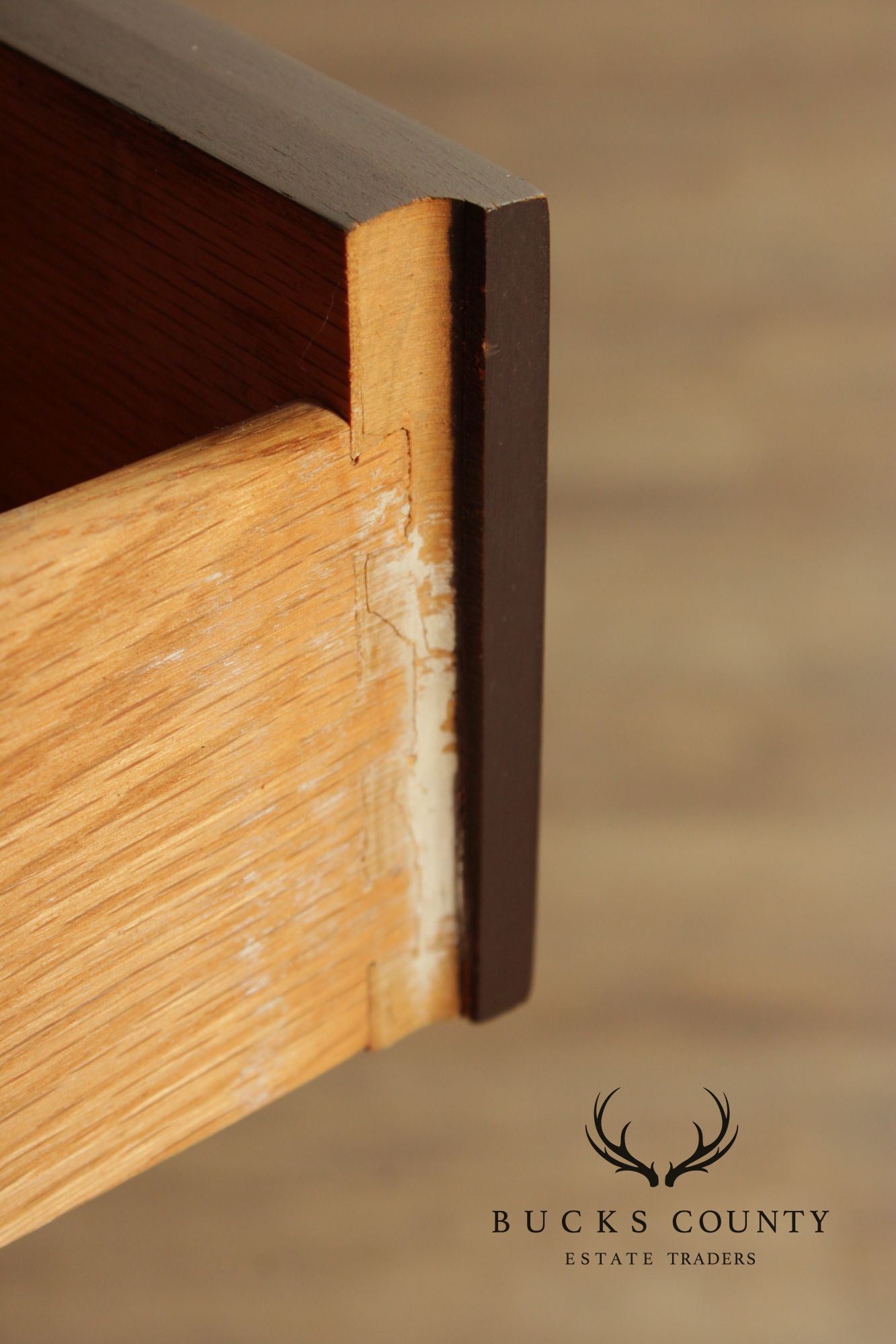 Lane 'Tuxedo' Mid Century Modern Walnut China Cabinet
