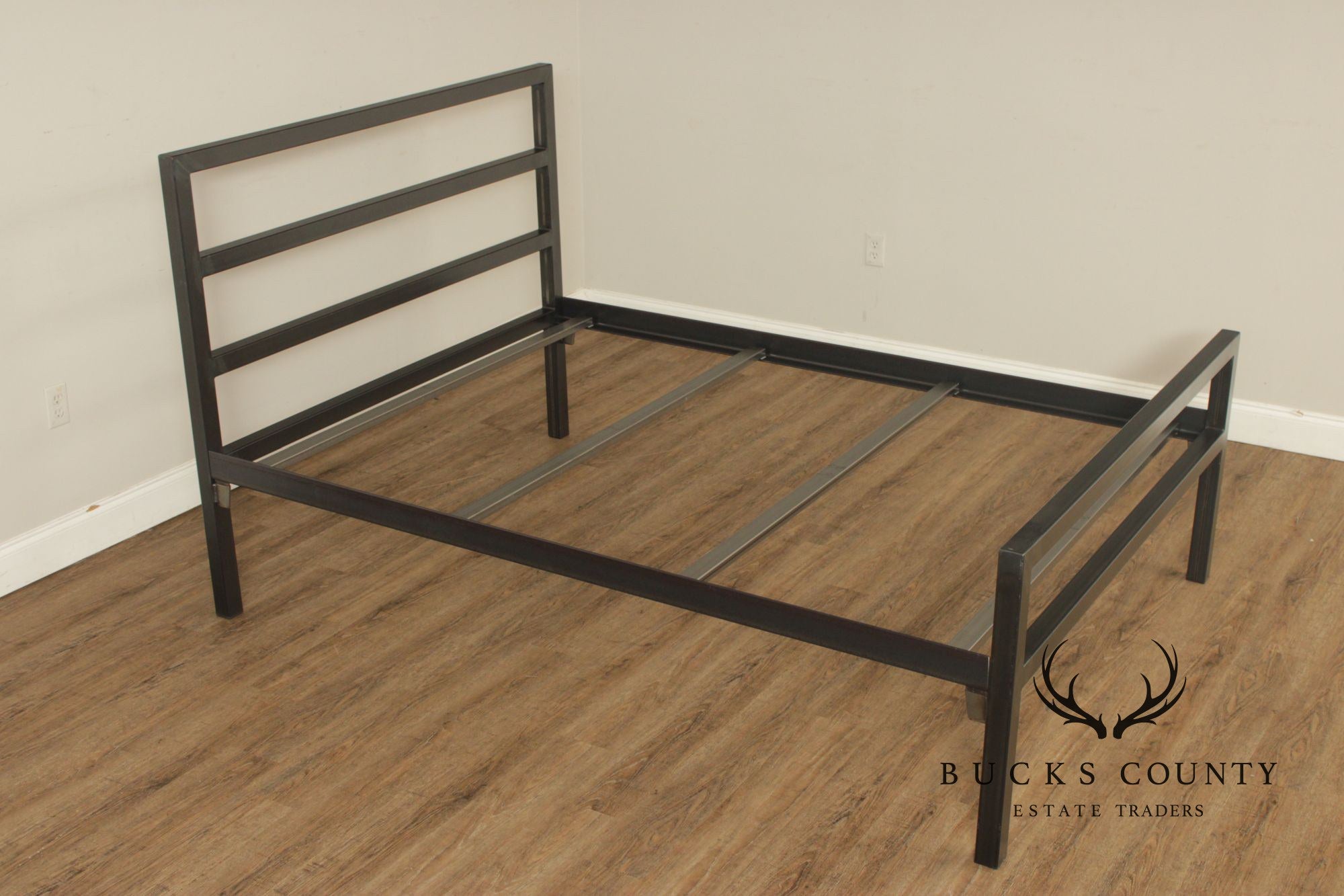 Room & Board 'Parsons' Queen Steel Frame Bed