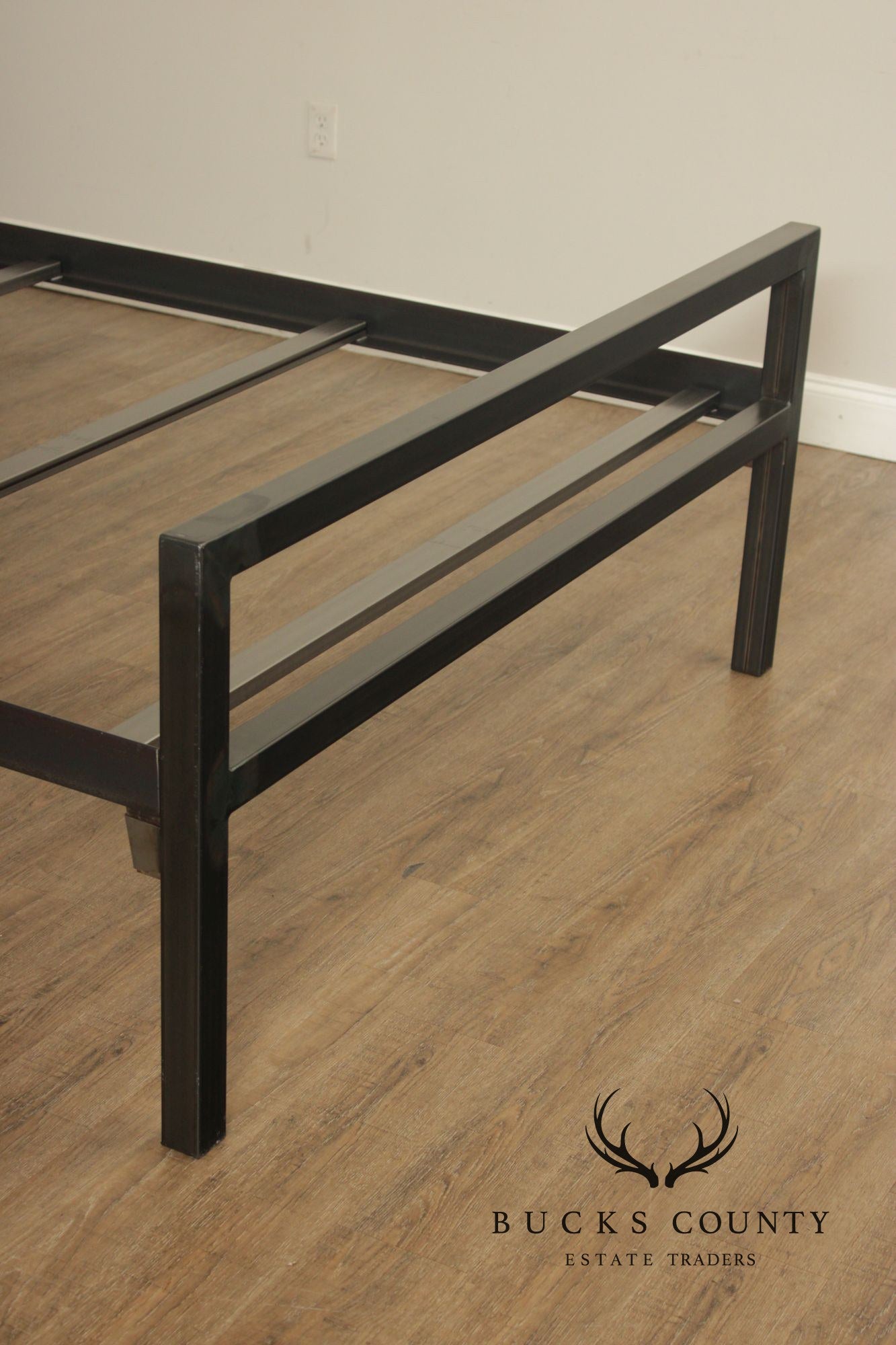 Room & Board 'Parsons' Queen Steel Frame Bed