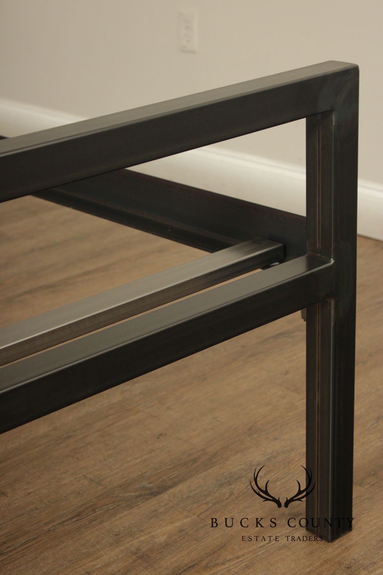 Room & Board 'Parsons' Queen Steel Frame Bed
