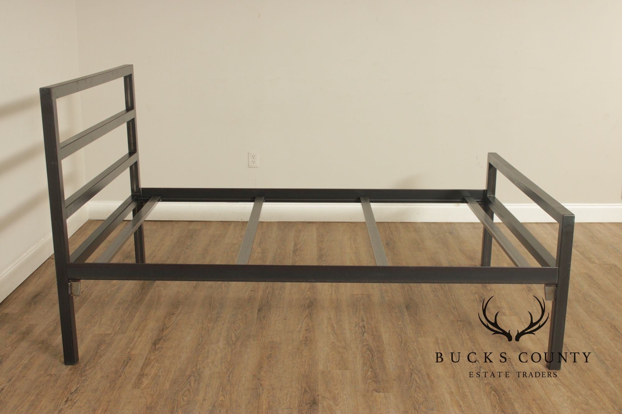 Room & Board 'Parsons' Queen Steel Frame Bed