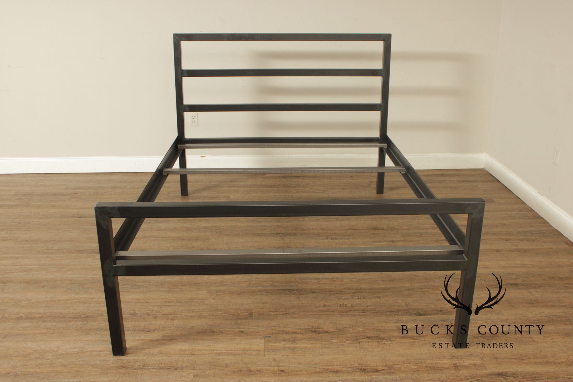 Room & Board 'Parsons' Queen Steel Frame Bed