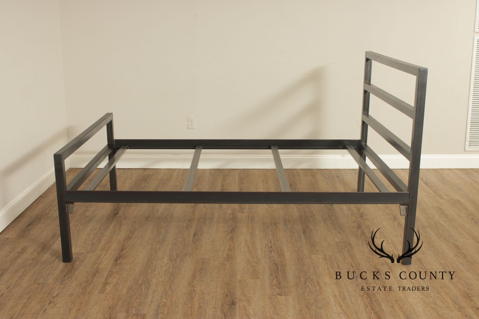 Room & Board 'Parsons' Queen Steel Frame Bed