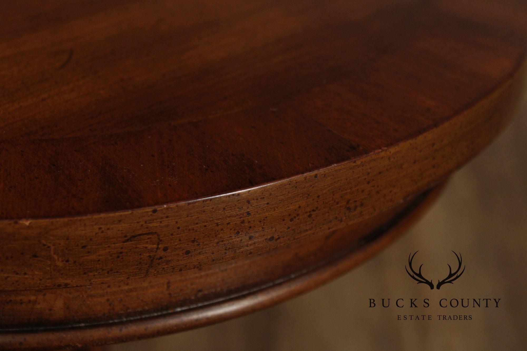 Weiman Regency Style Mahogany Pedestal End Table