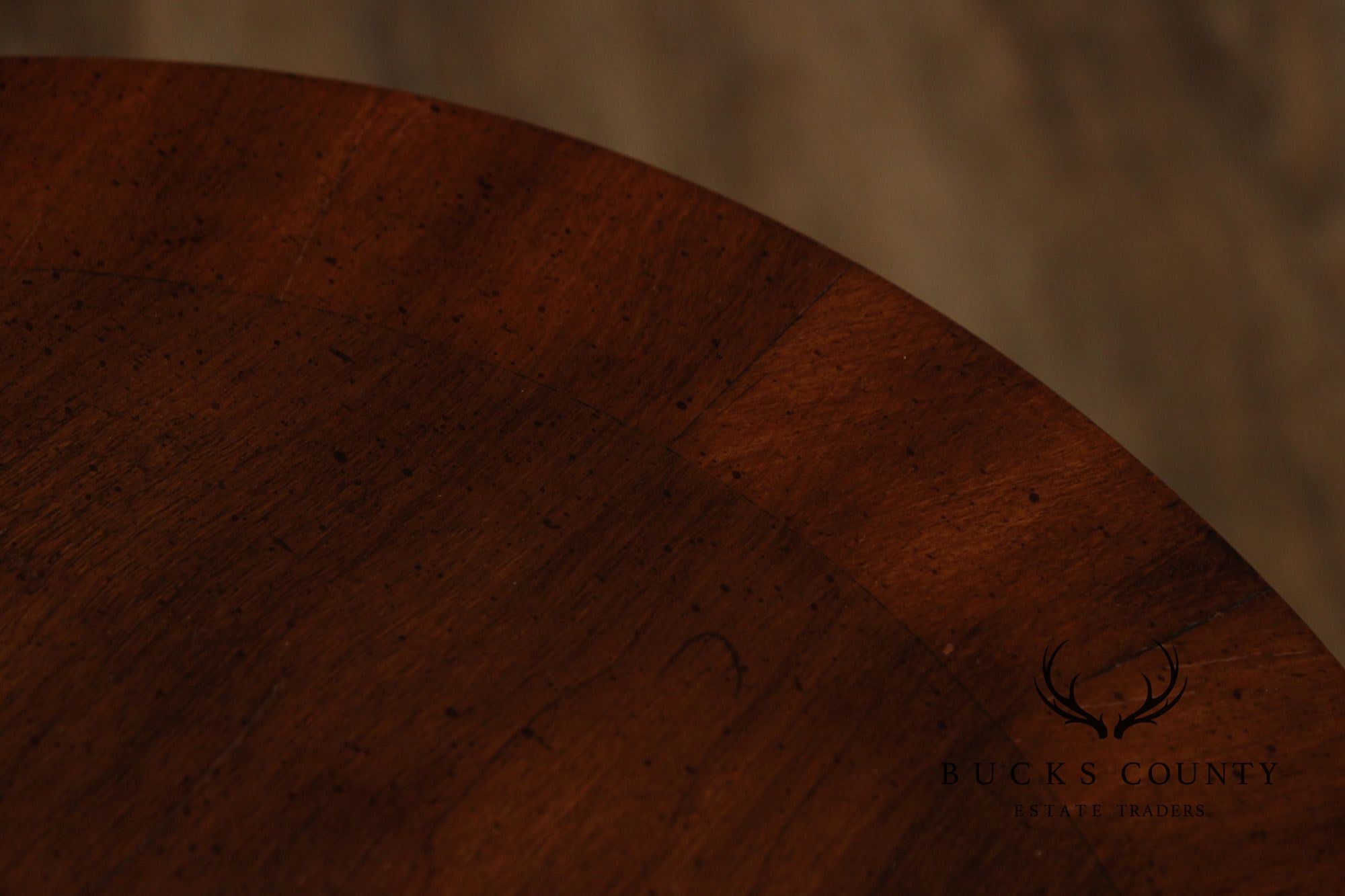 Weiman Regency Style Mahogany Pedestal End Table