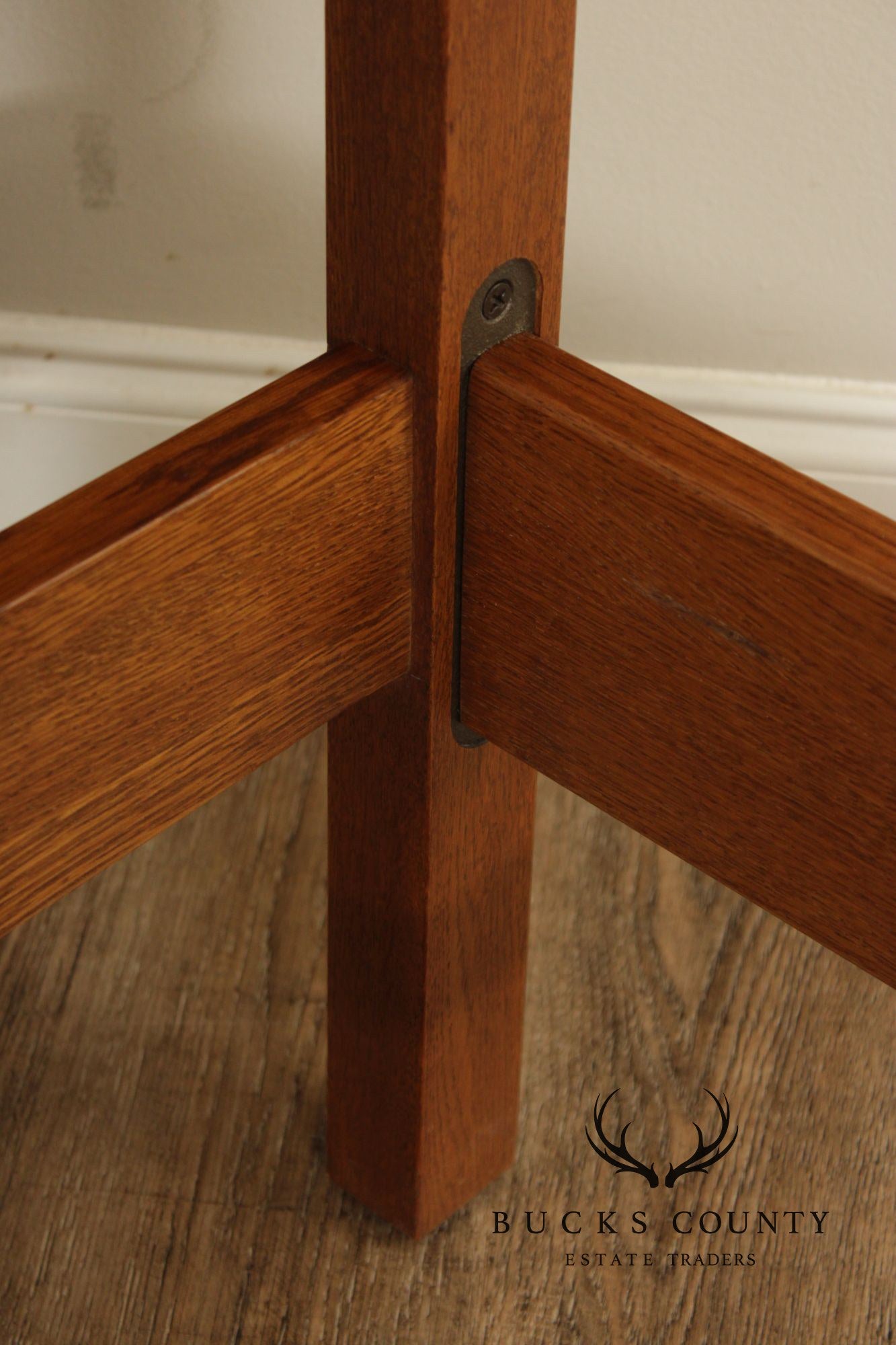 Stickley Mission Collection Oak Queen Spindle Bed