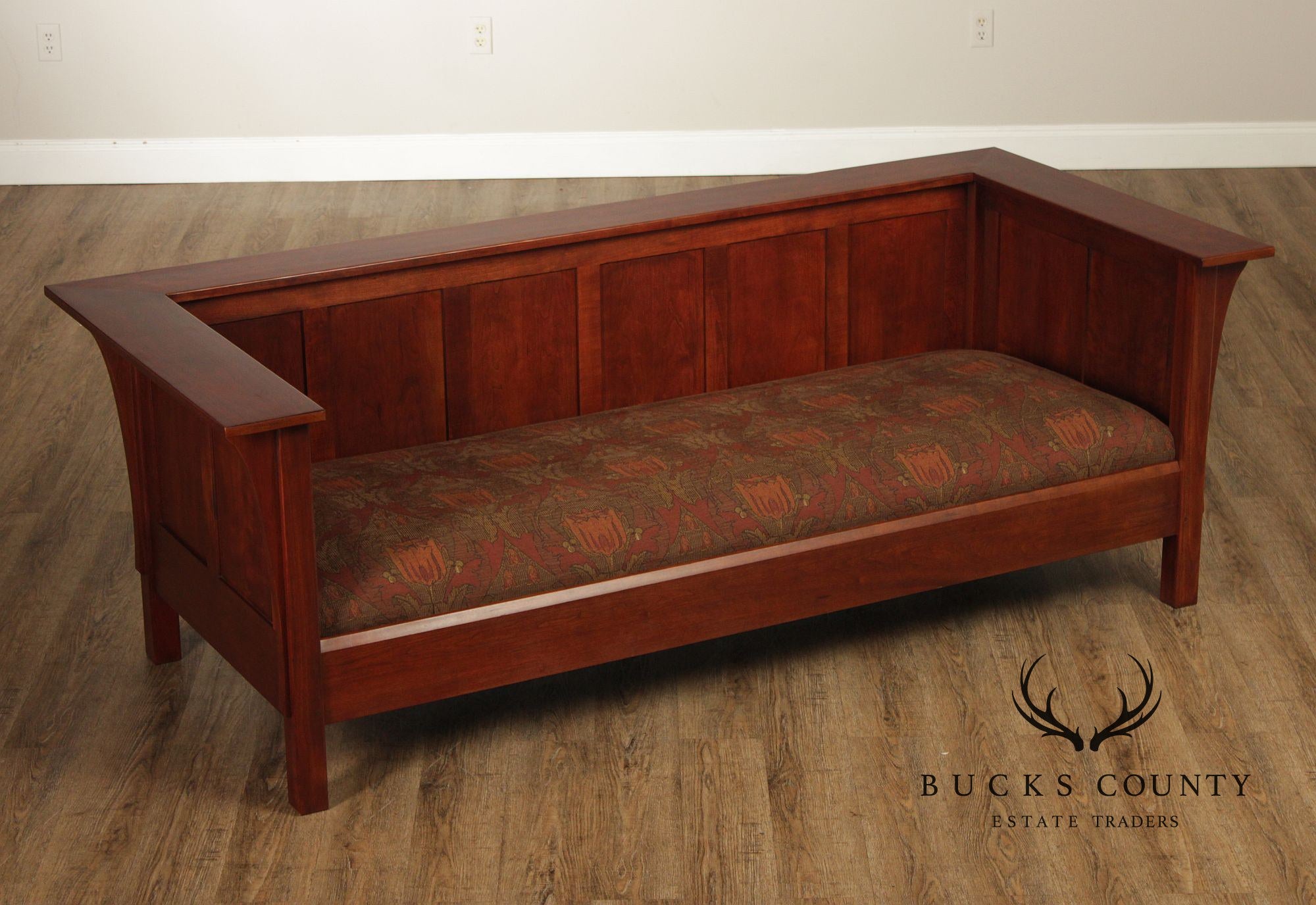 Stickley Mission Collection Cherry Prairie Settle