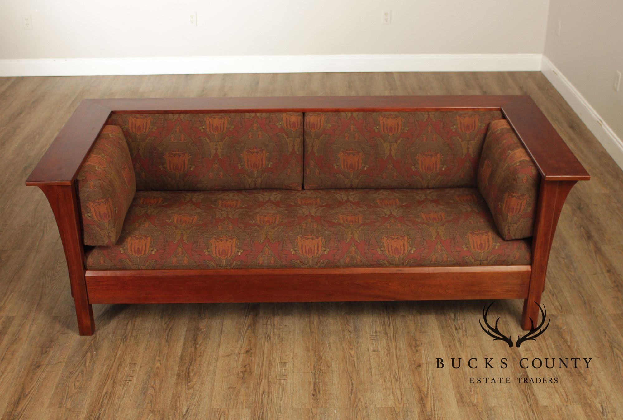 Stickley Mission Collection Cherry Prairie Settle