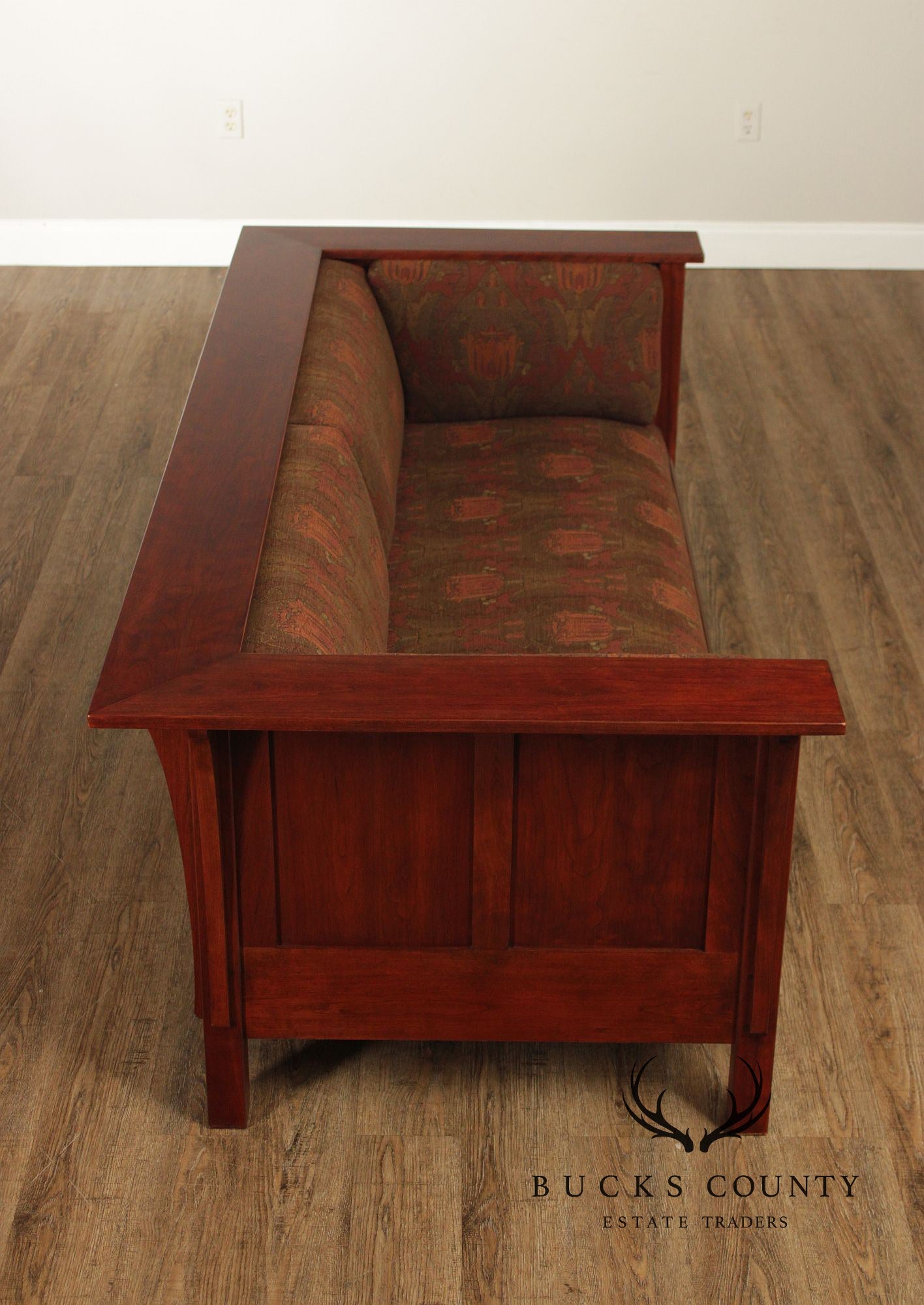 Stickley Mission Collection Cherry Prairie Settle