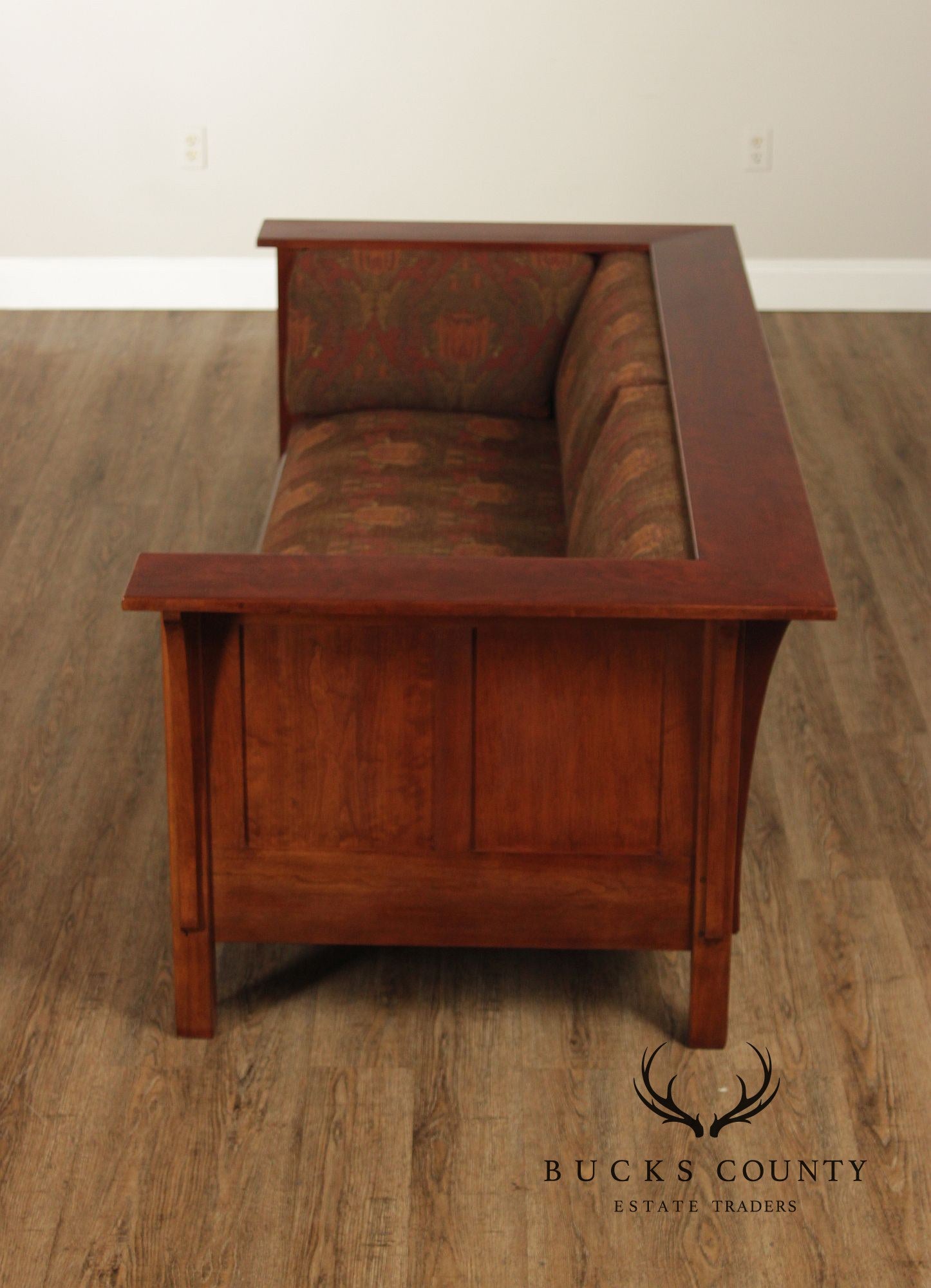 Stickley Mission Collection Cherry Prairie Settle