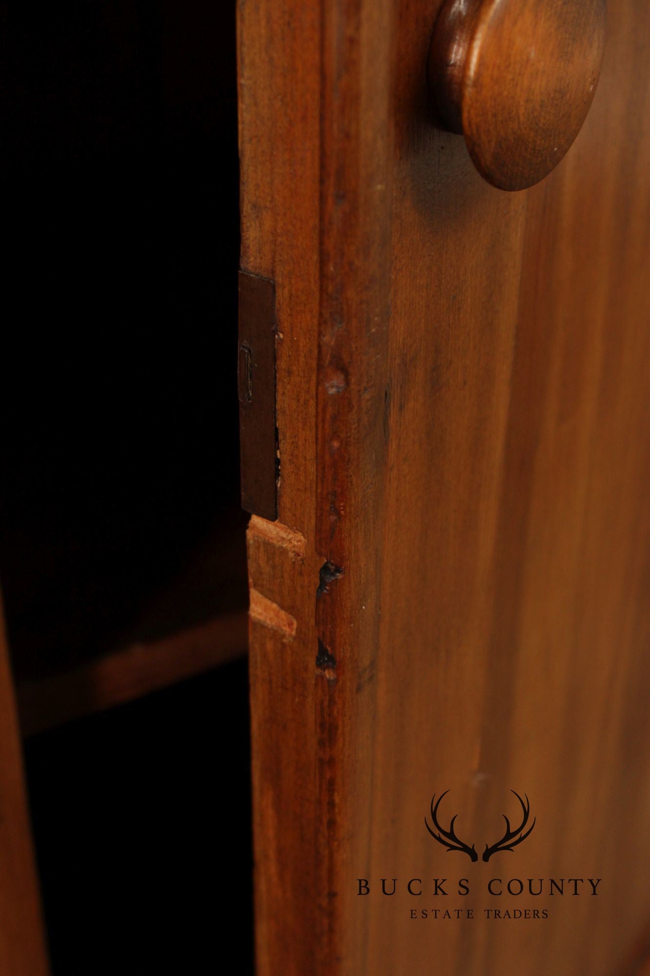 Antique Country Pine Jelly Cupboard