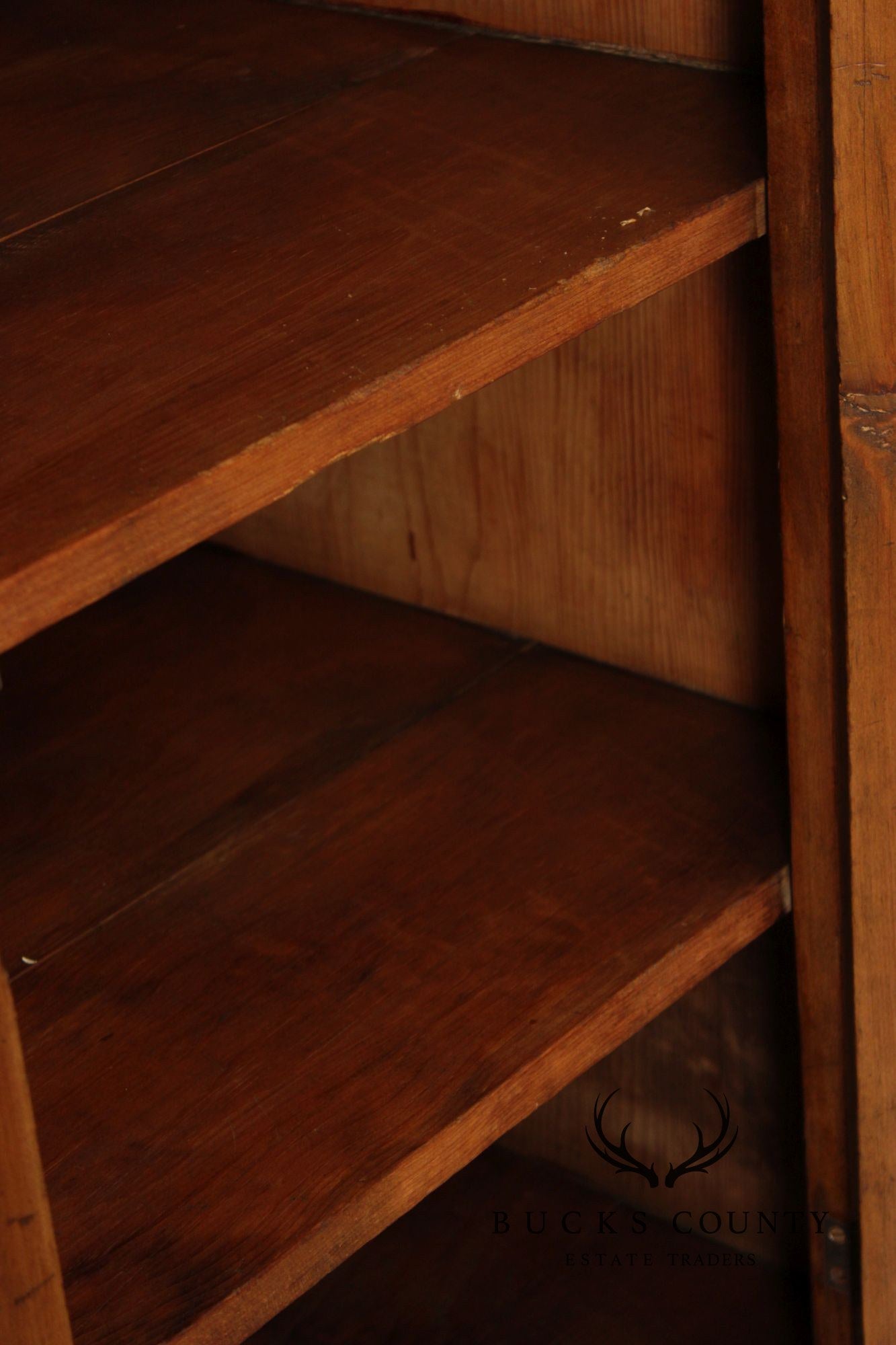 Antique Country Pine Jelly Cupboard