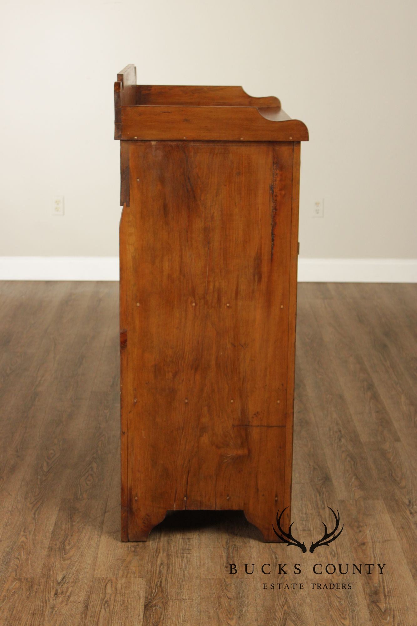 Antique Country Pine Jelly Cupboard