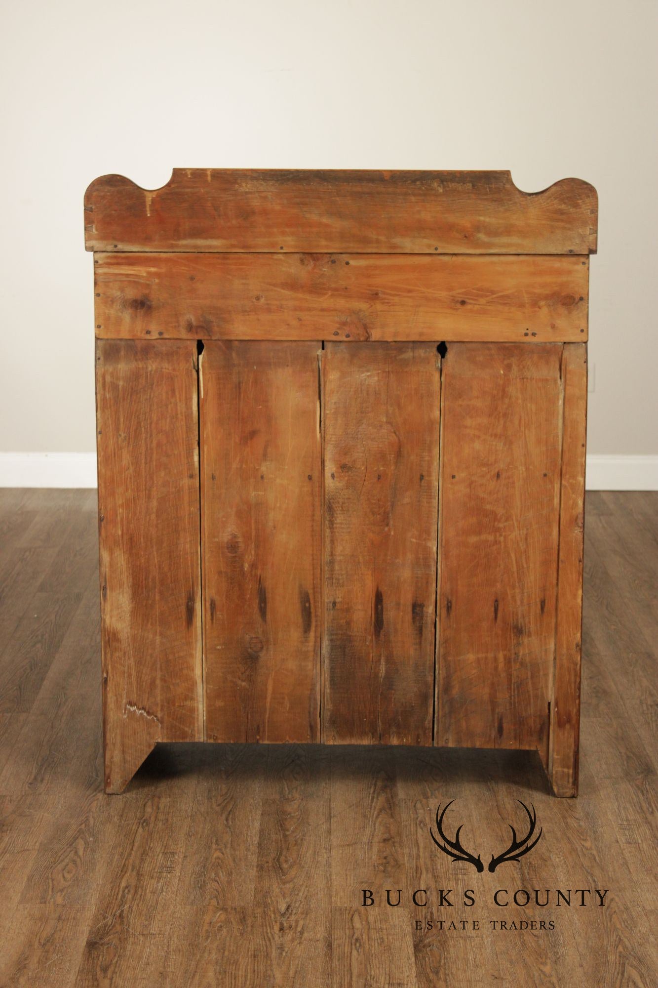 Antique Country Pine Jelly Cupboard