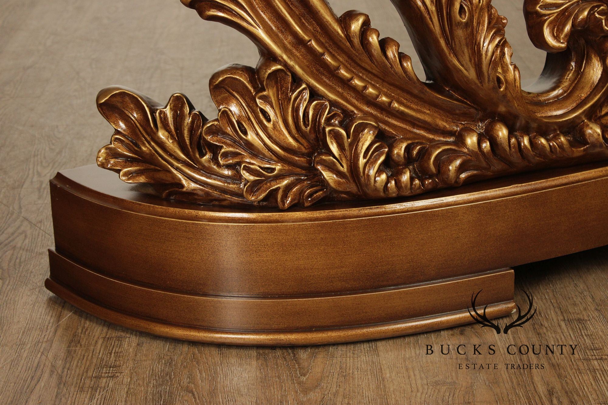 Rococo Revival Carved And Gilt Console Table