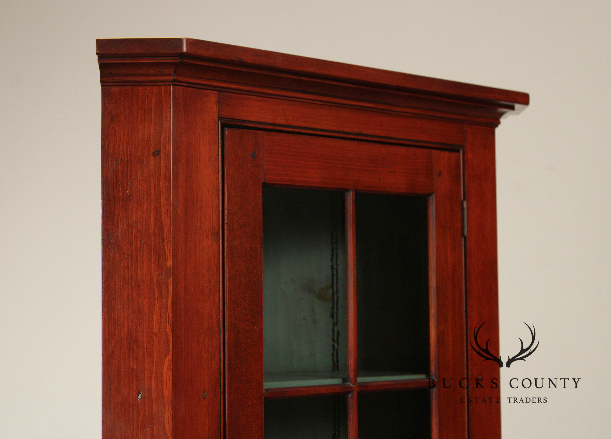 William Draper Country Classics Pine Corner Cabinet
