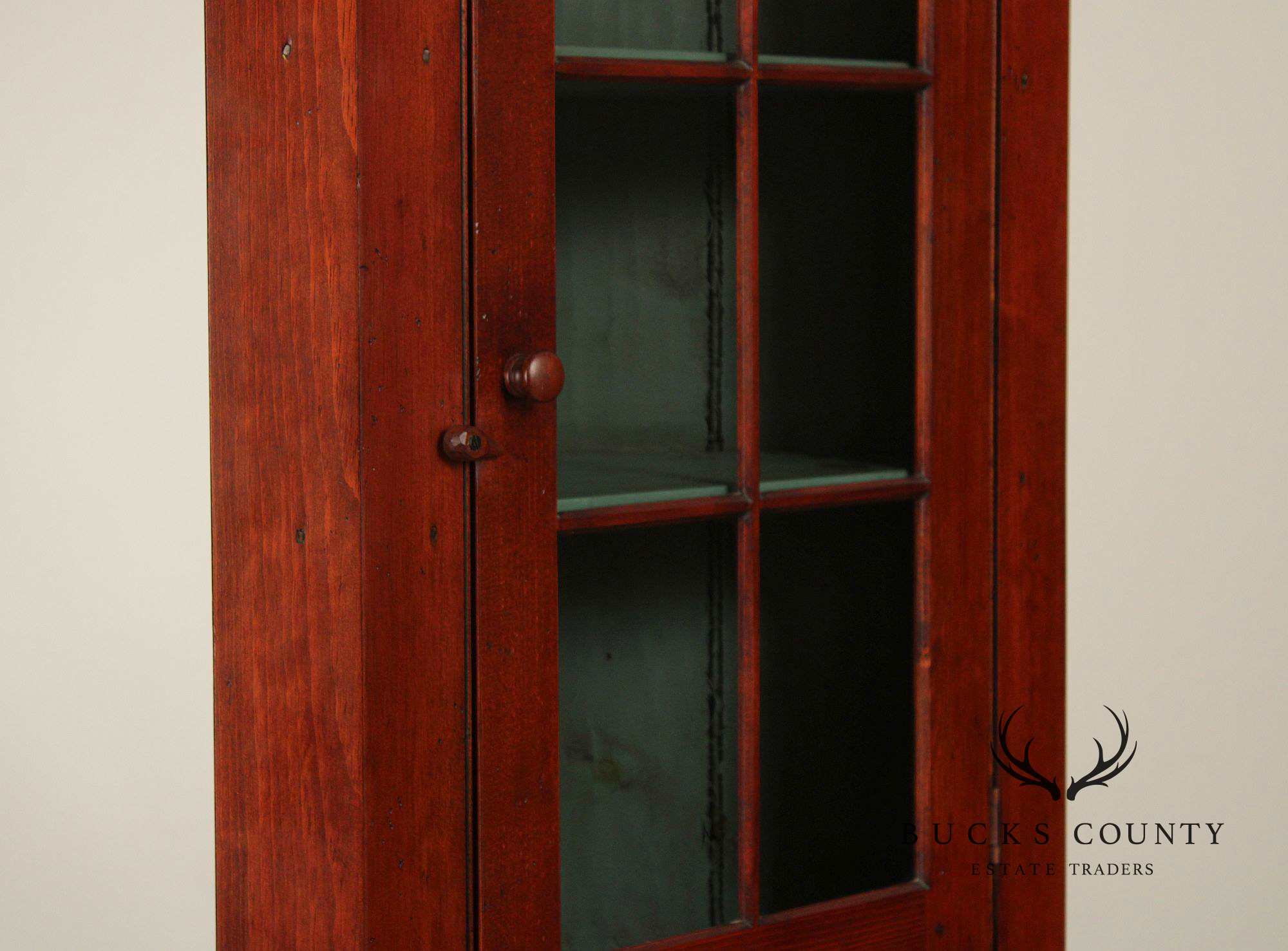 William Draper Country Classics Pine Corner Cabinet