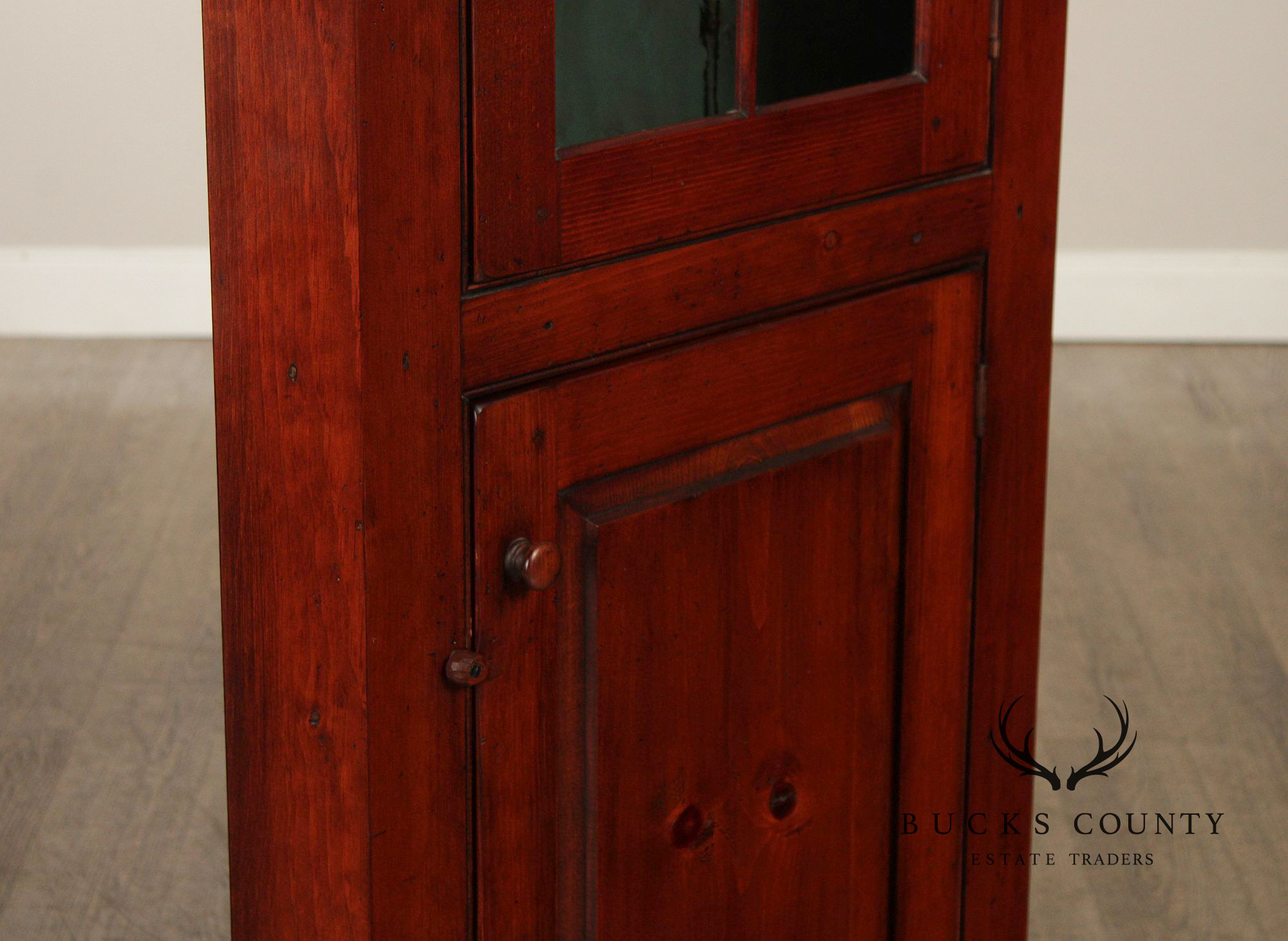 William Draper Country Classics Pine Corner Cabinet