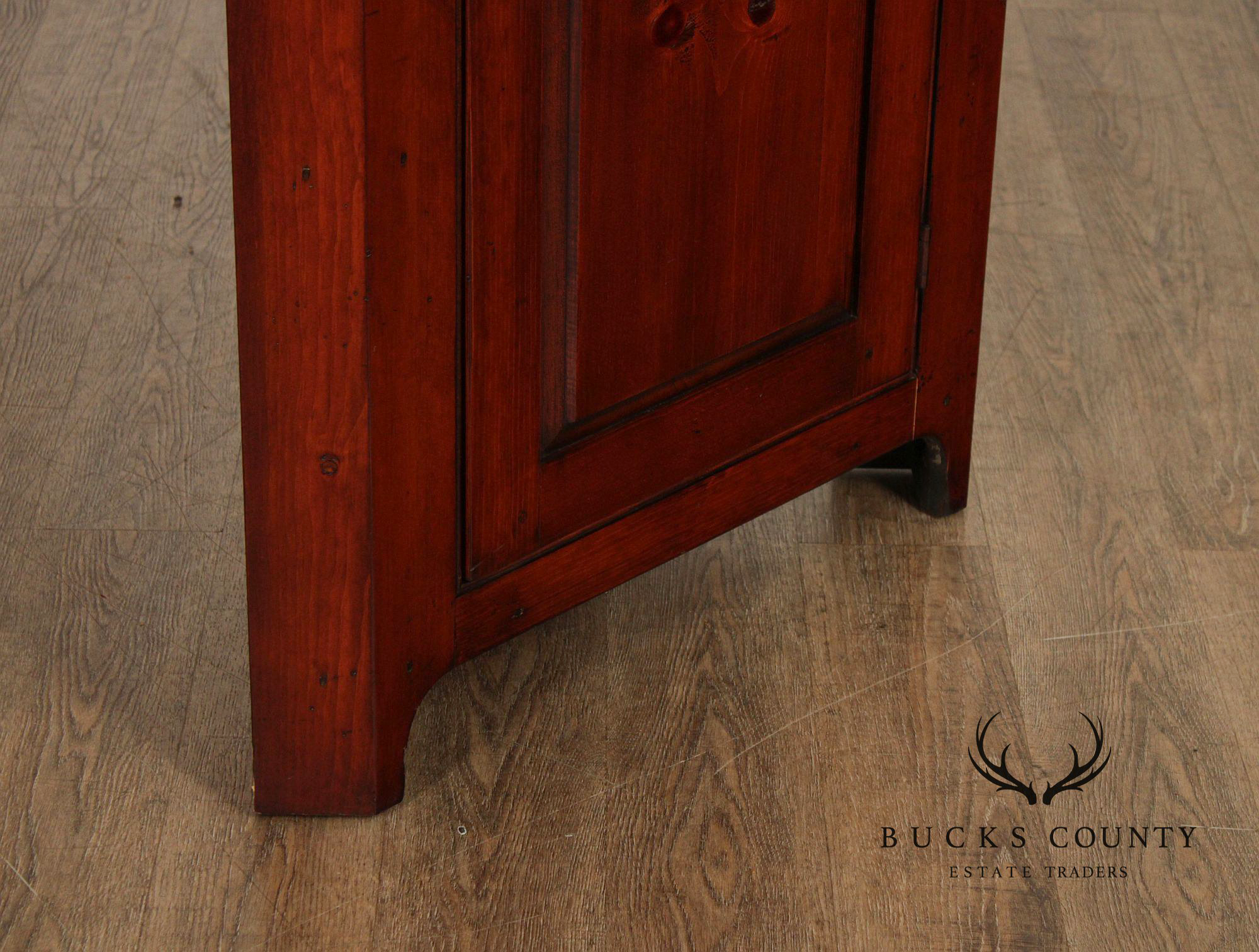 William Draper Country Classics Pine Corner Cabinet
