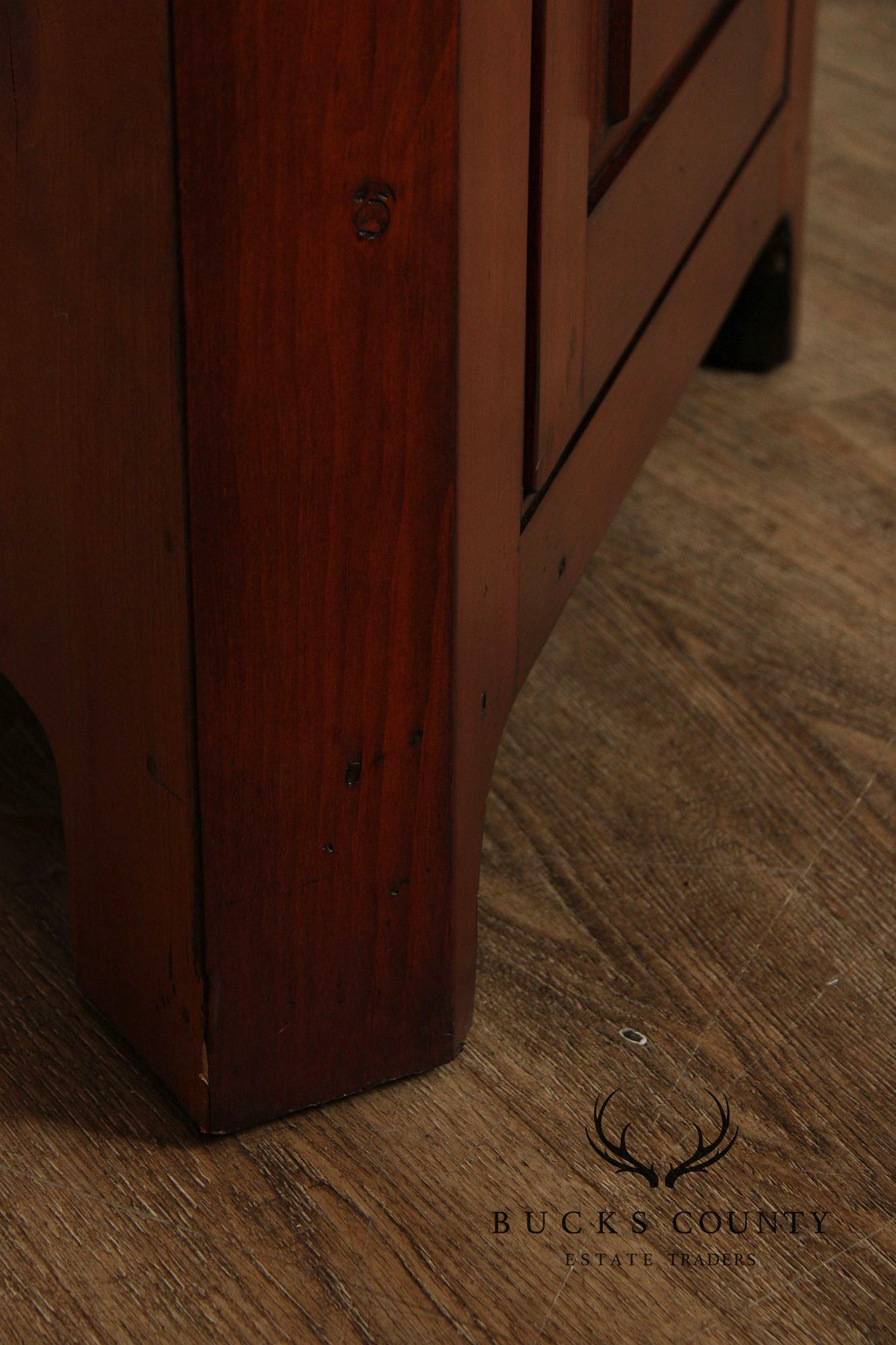 William Draper Country Classics Pine Corner Cabinet