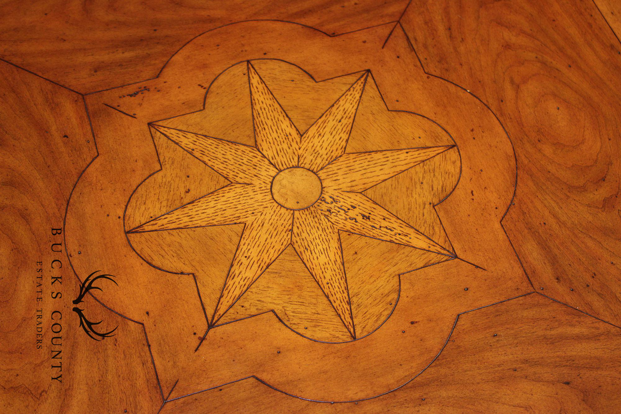 Theodore Alexander 'Coleccion Madrid' Parquetry Side Table