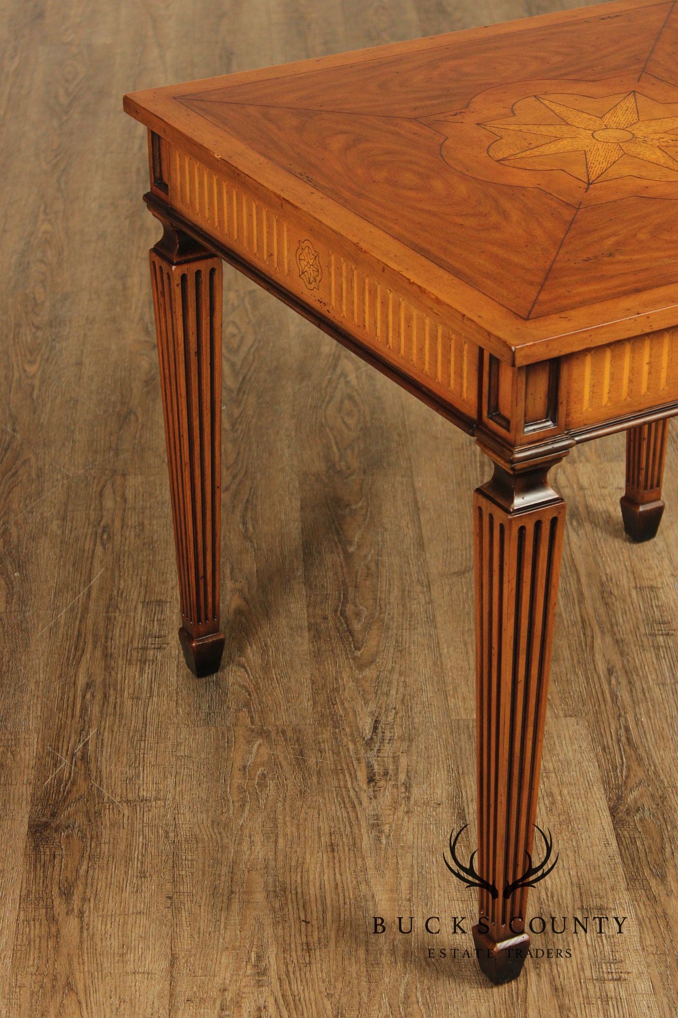 Theodore Alexander 'Coleccion Madrid' Parquetry Side Table