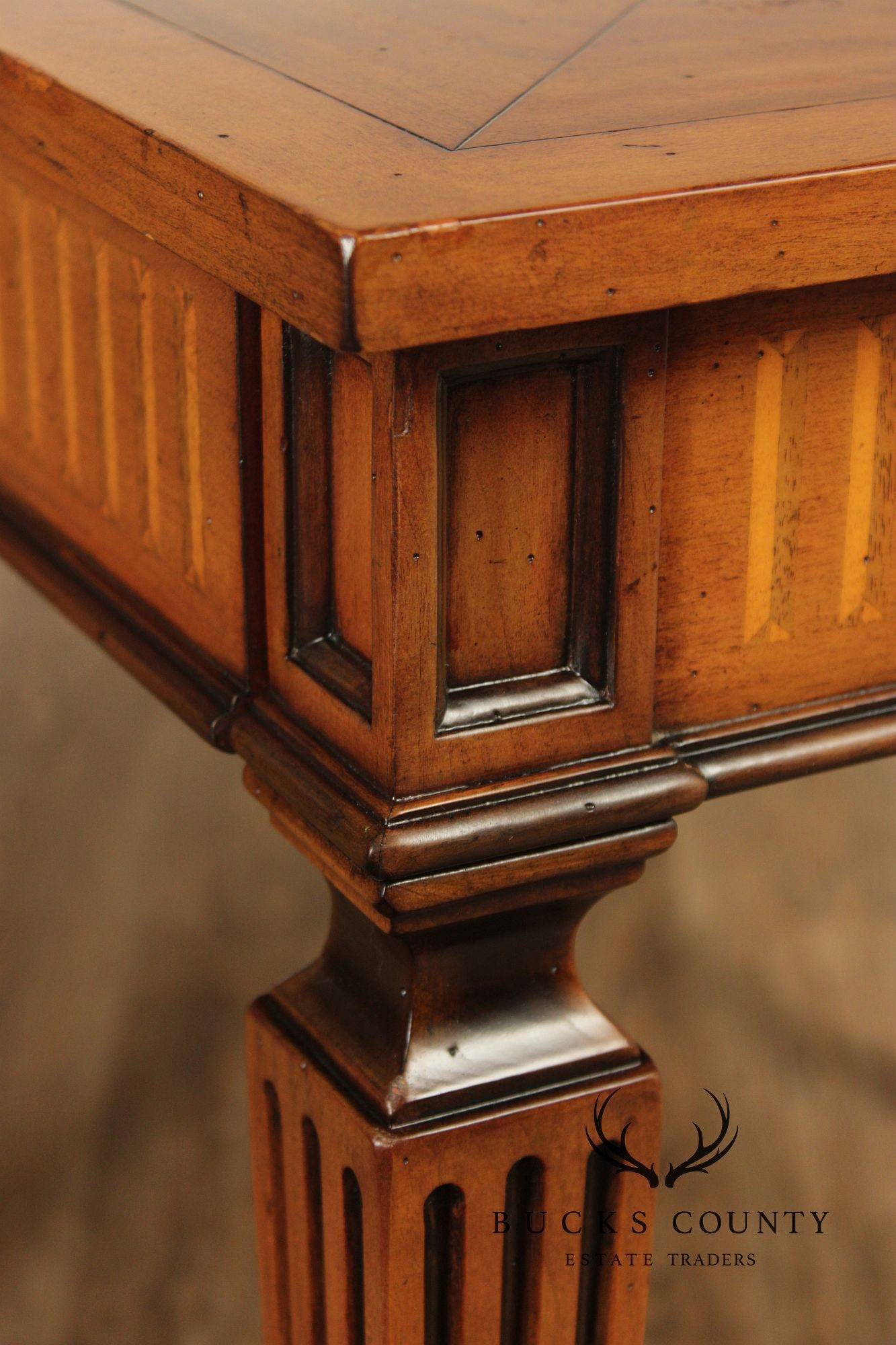 Theodore Alexander 'Coleccion Madrid' Parquetry Side Table