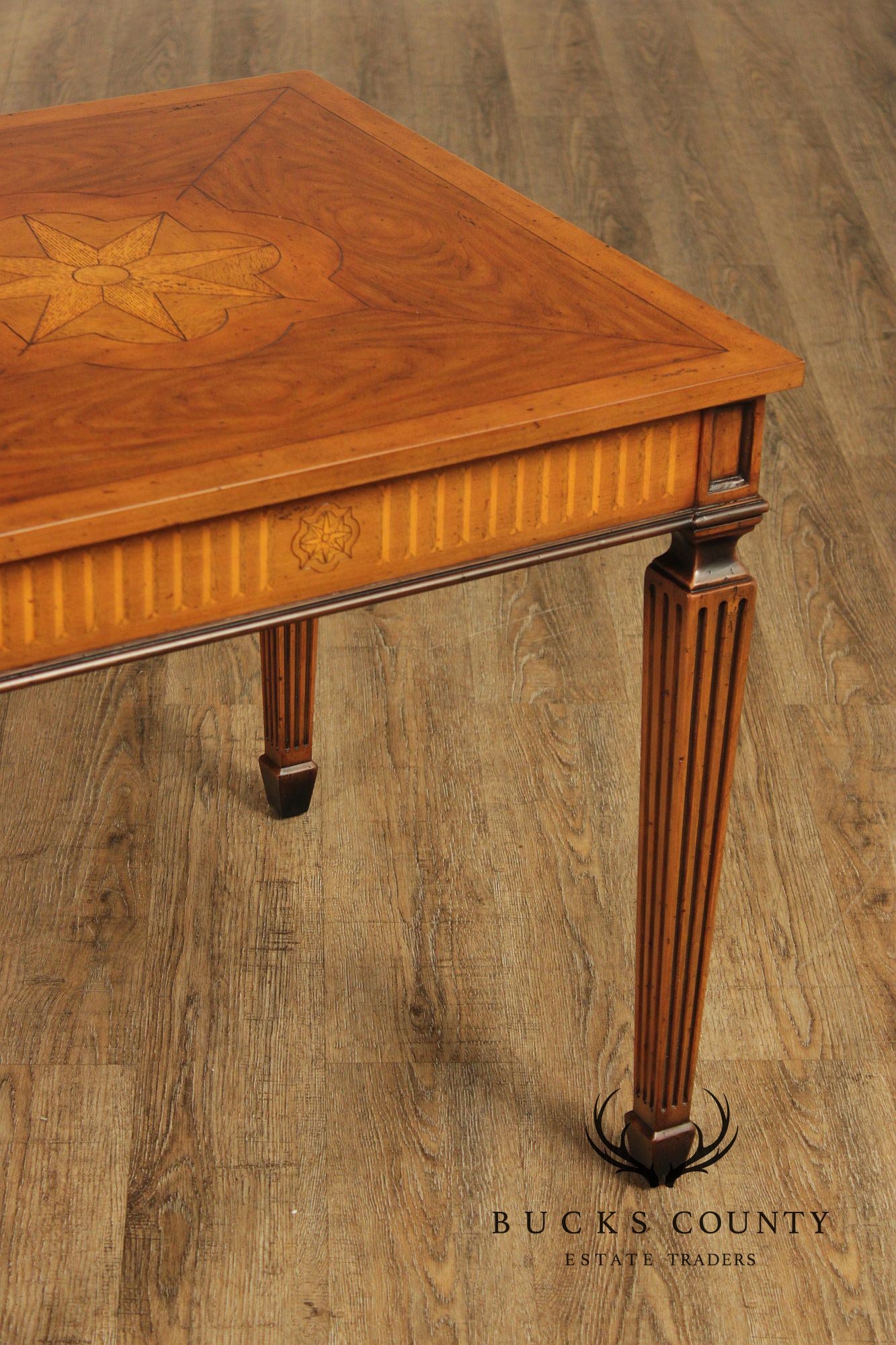 Theodore Alexander 'Coleccion Madrid' Parquetry Side Table