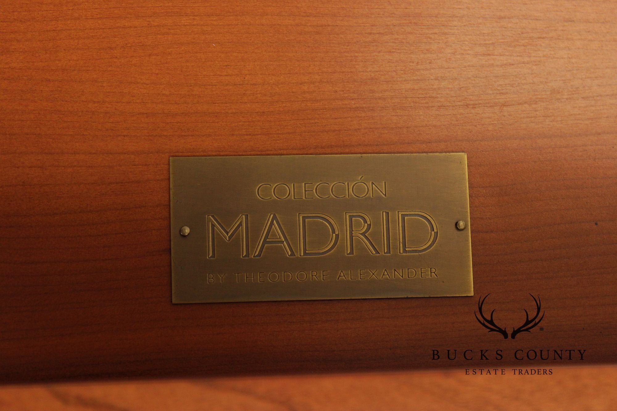 Theodore Alexander 'Coleccion Madrid' Parquetry Side Table