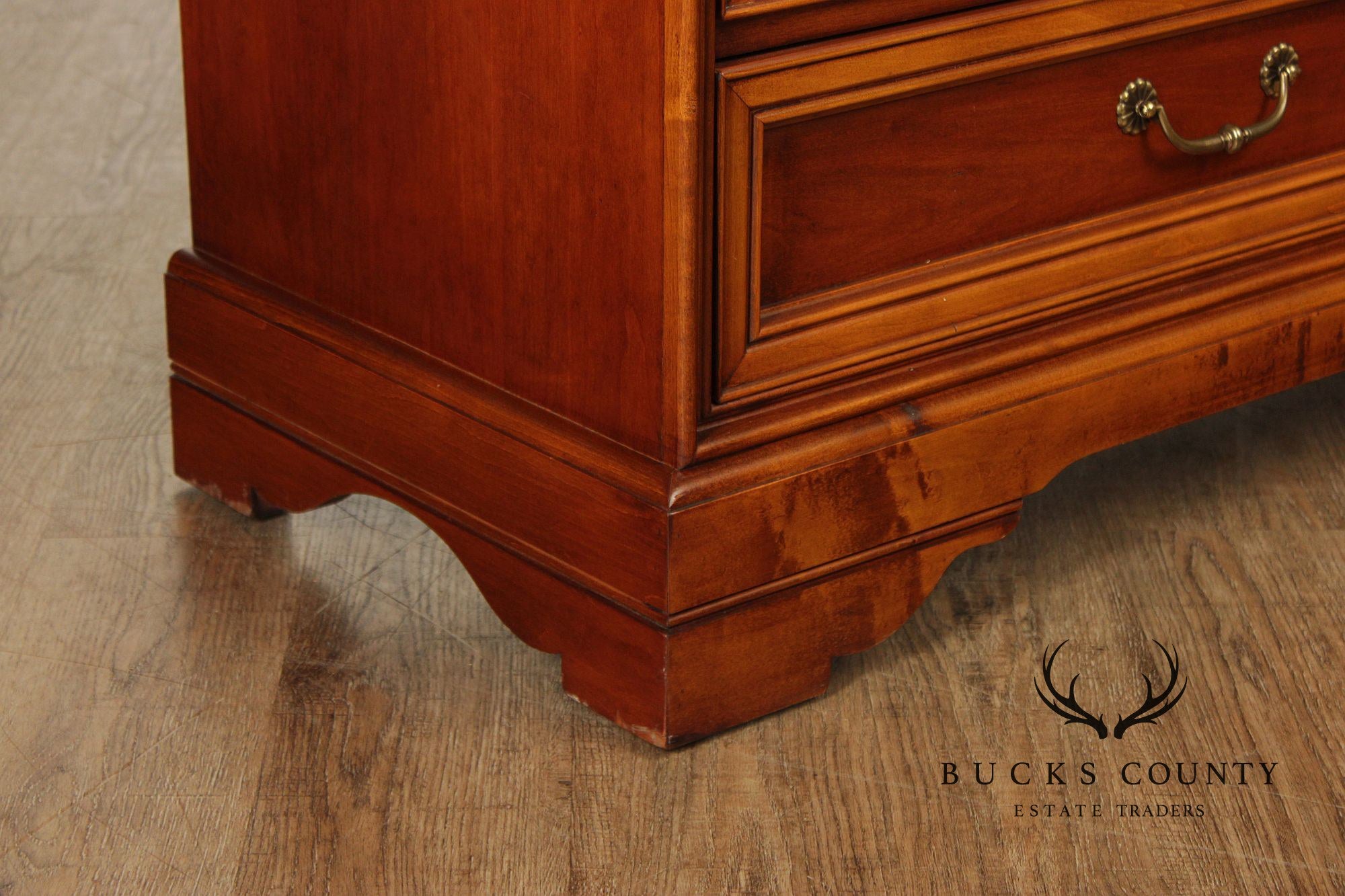 Lexington Louis Philippe Style Chez Michelle Cherry Nine Drawer Dresser
