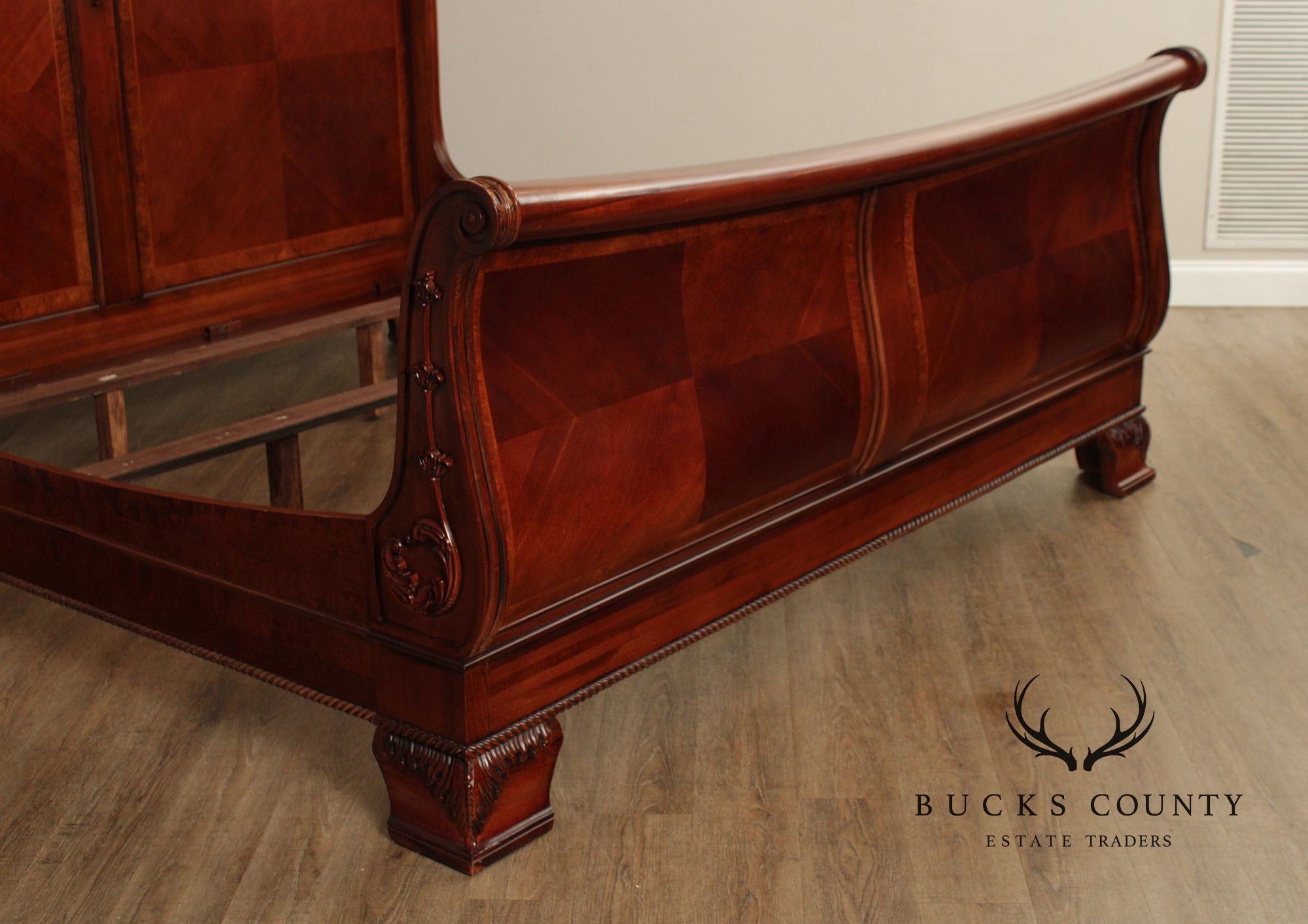 Lexington Mahogany King Sleigh Bed