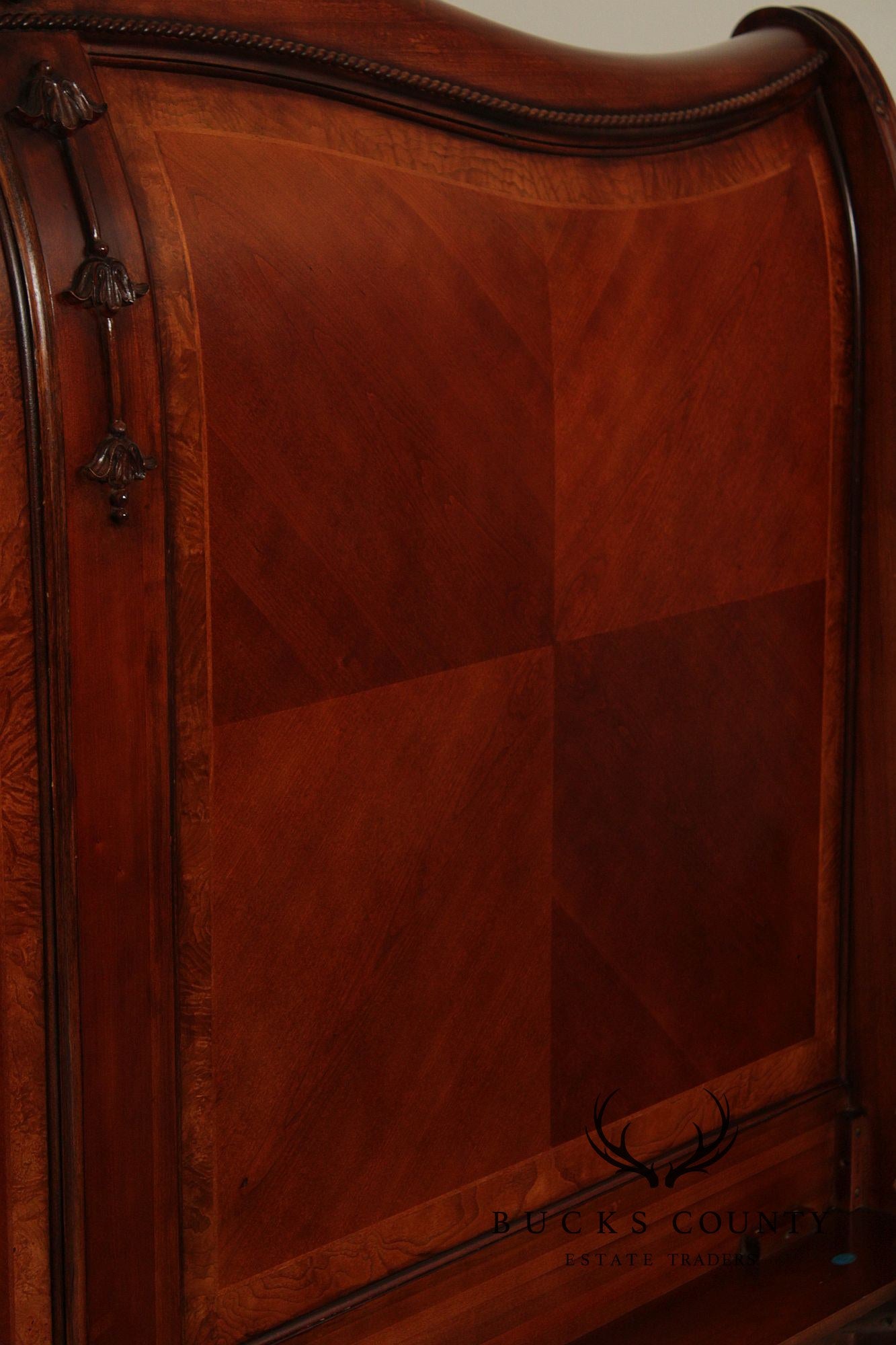 Lexington Mahogany King Sleigh Bed