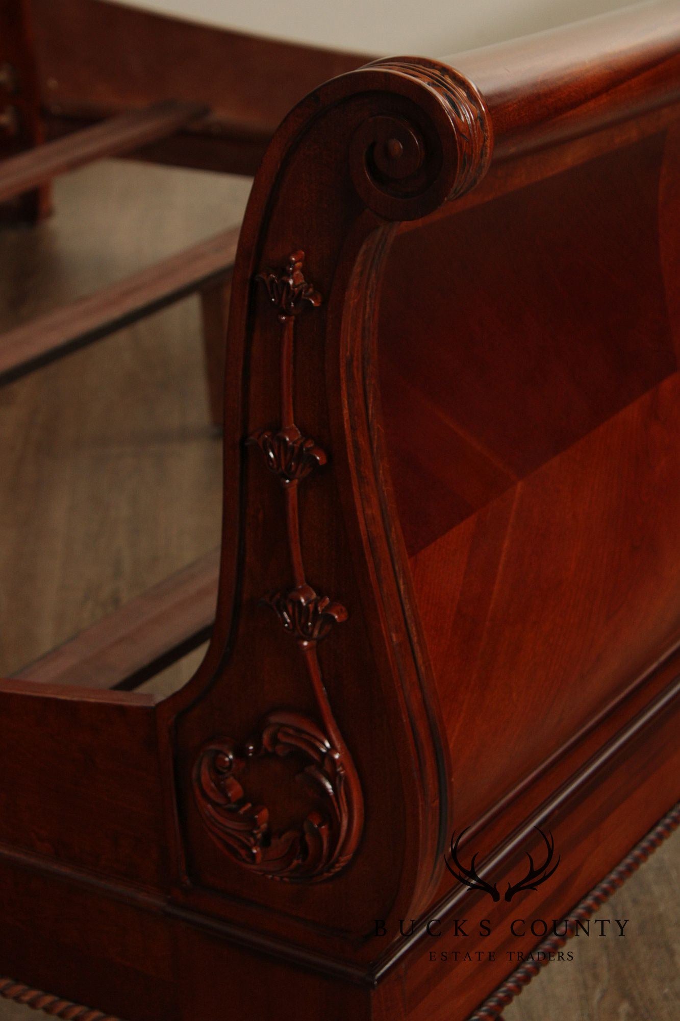 Lexington Mahogany King Sleigh Bed