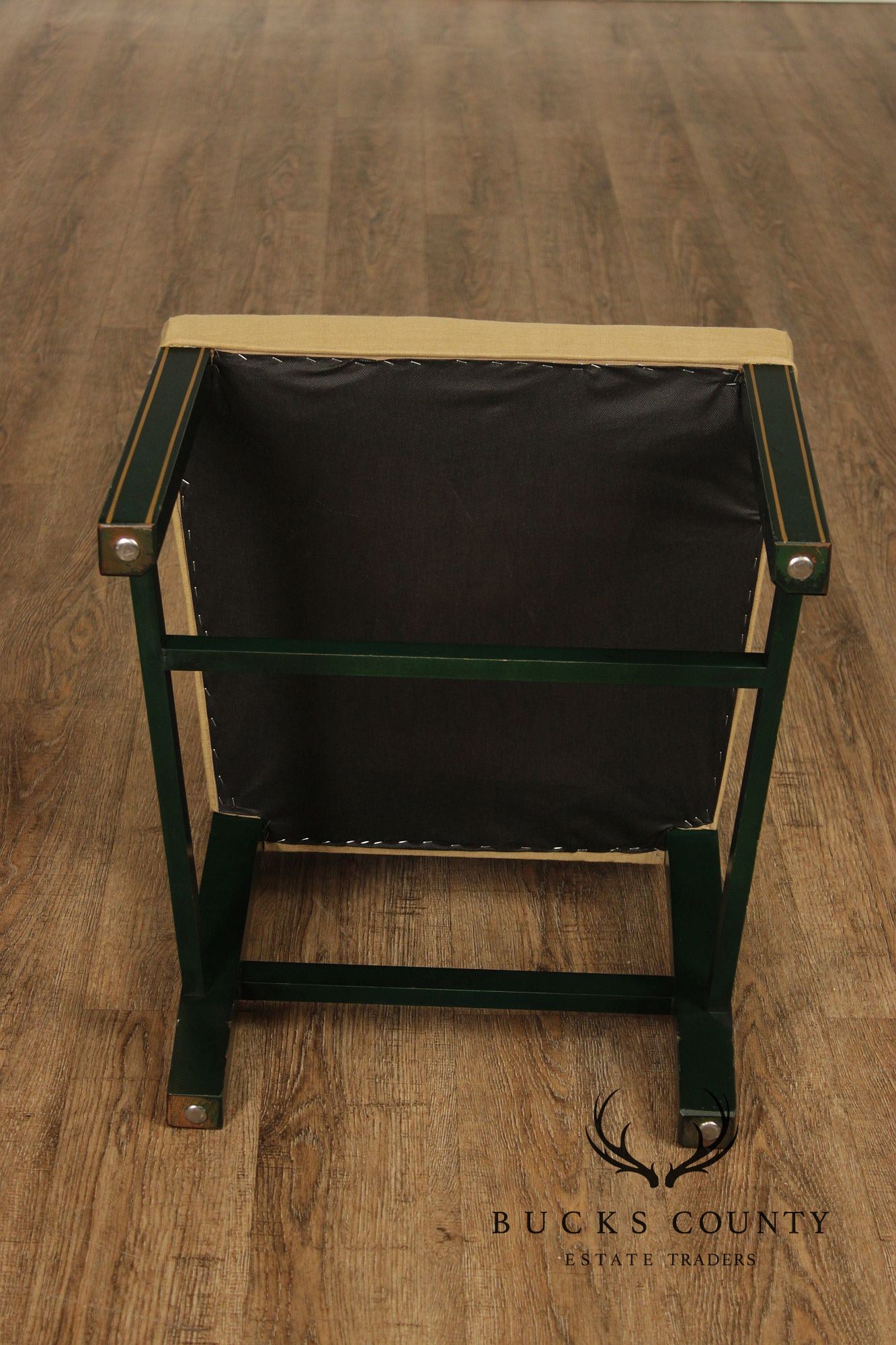 Chinese Chippendale Style Painted Lattice Back Set Of Six Dining Chairs