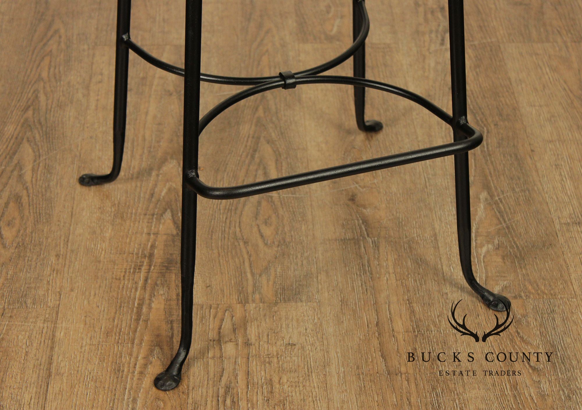 Charleston Forge Set of Three Swivel Bar Stools