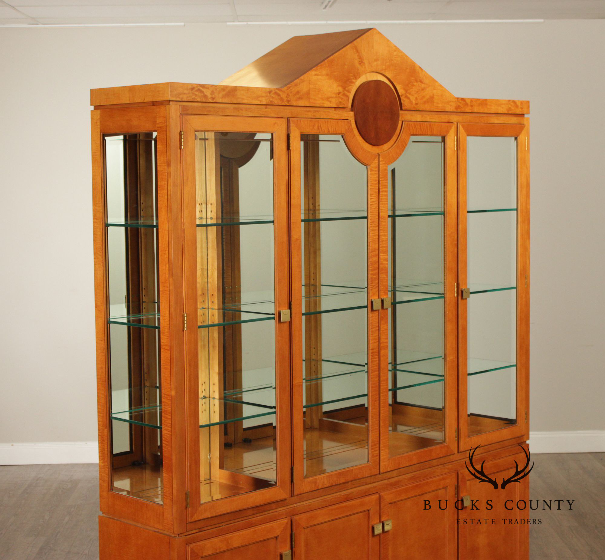 Hickory White Genesis Collection Maple China Cabinet