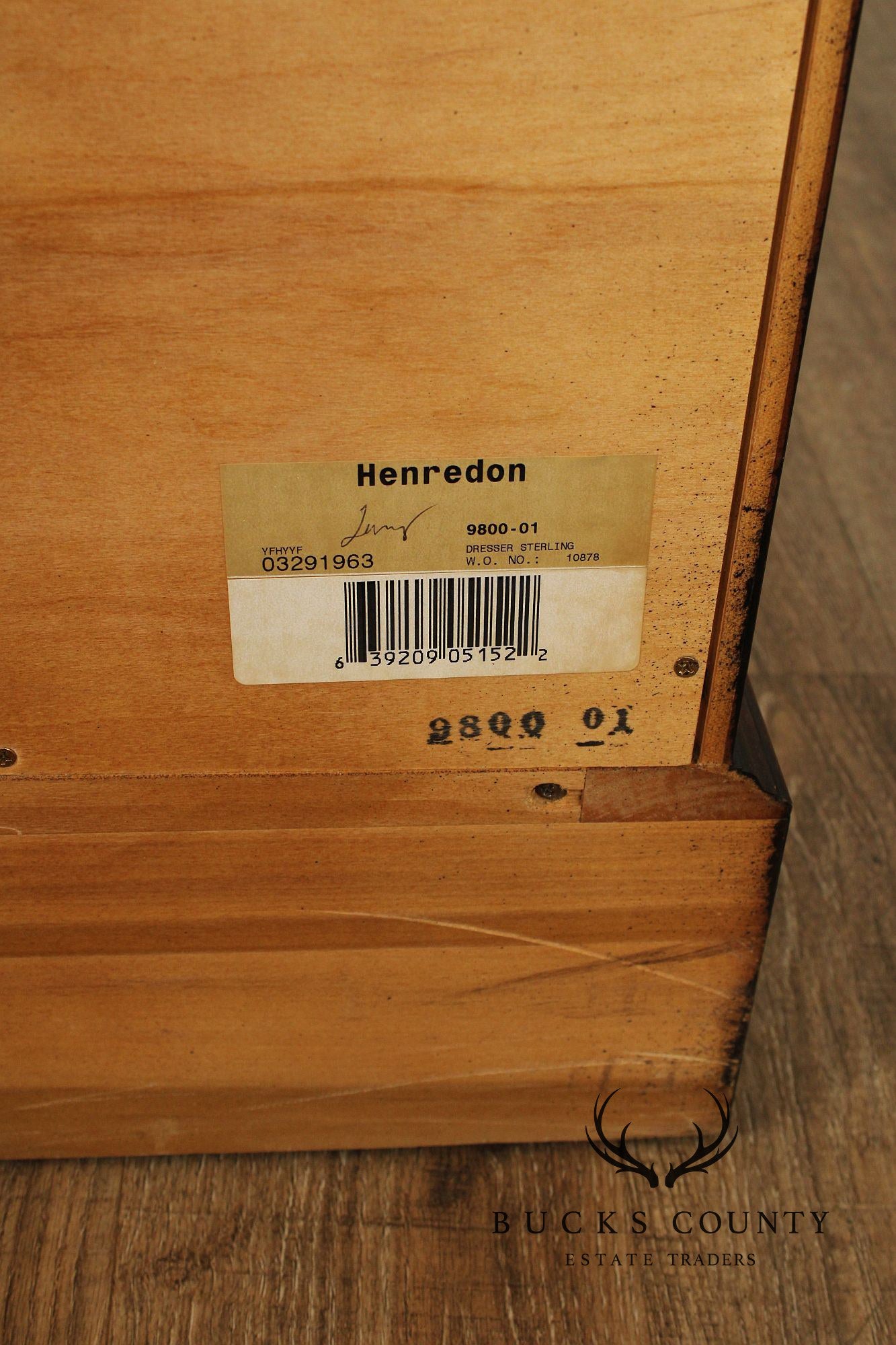Henredon Georgian Style Mahogany Double Chest