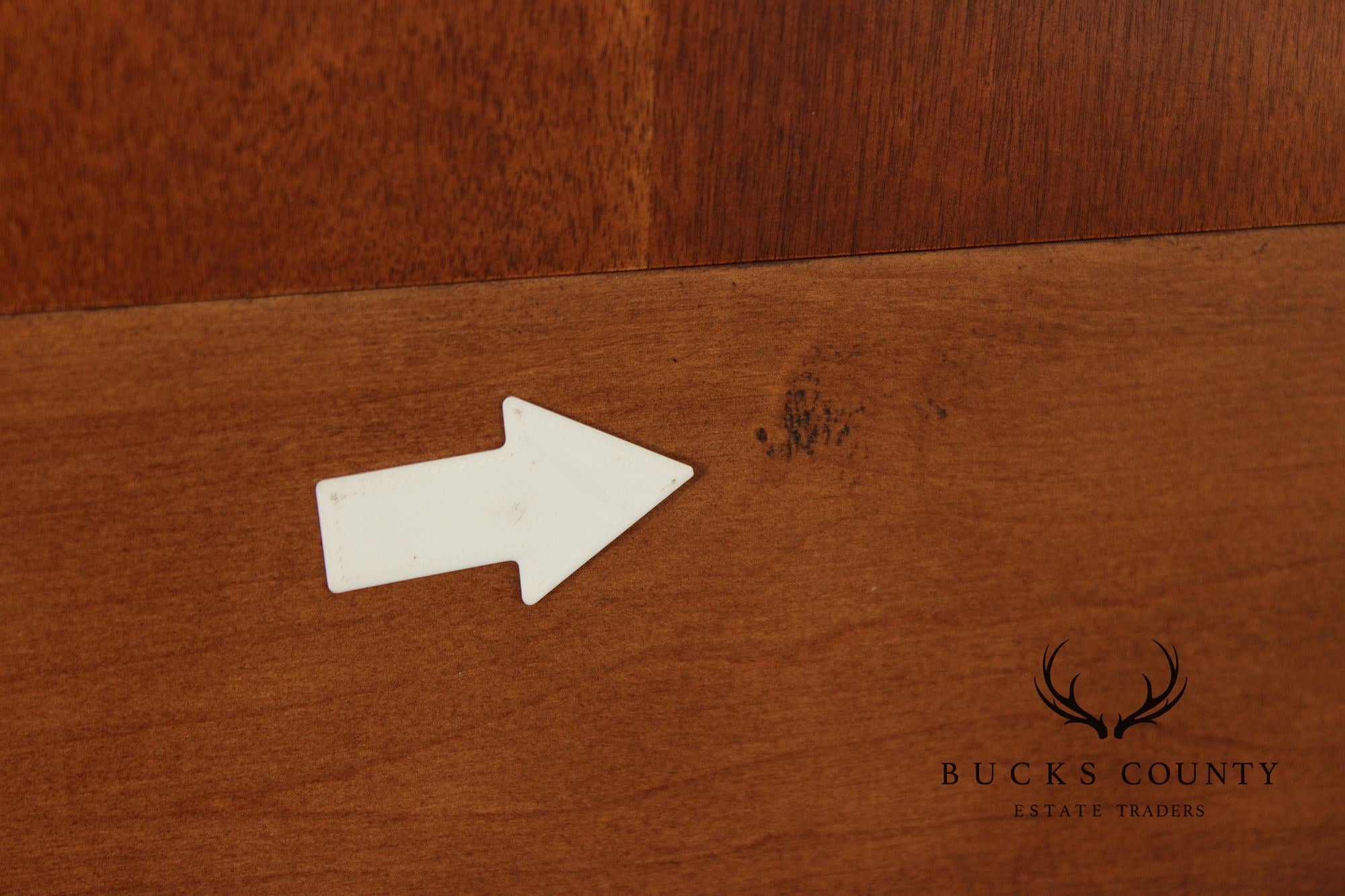 Century Furniture Traditional Yew Wood Full Headboard