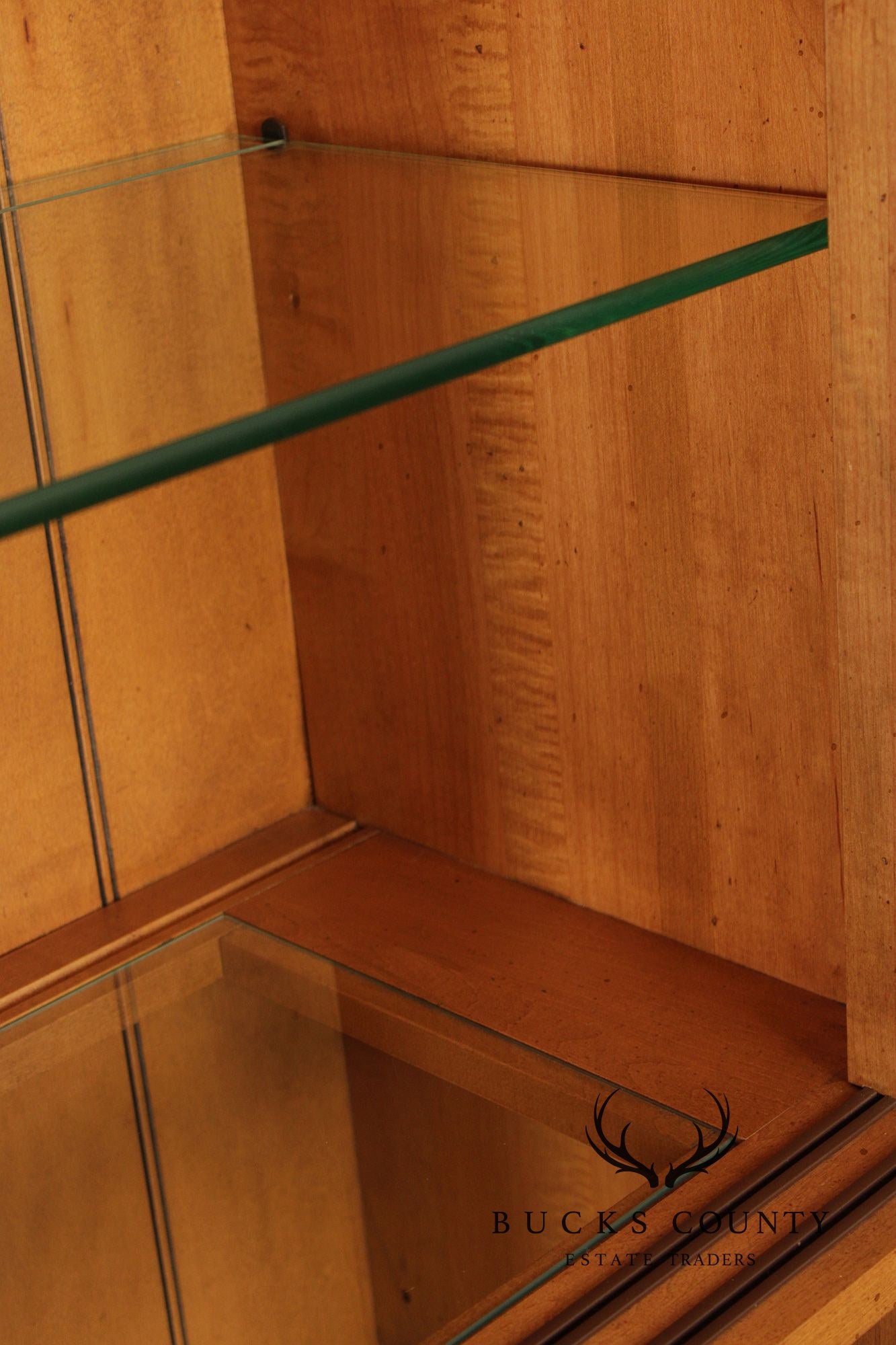 Ethan Allen 'New Country' Maple China Cabinet