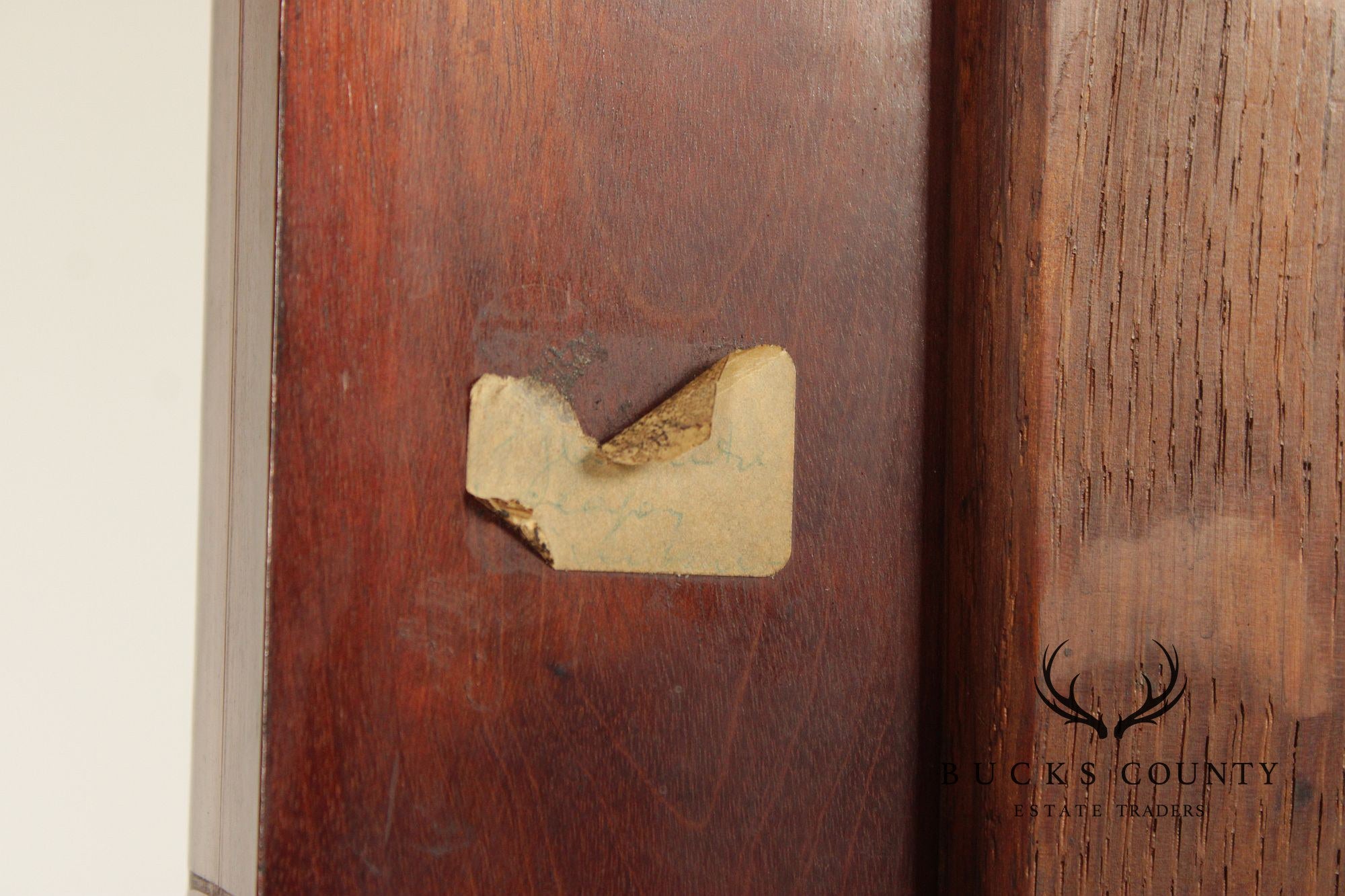 French Empire Carved Mahogany Cheval Mirror