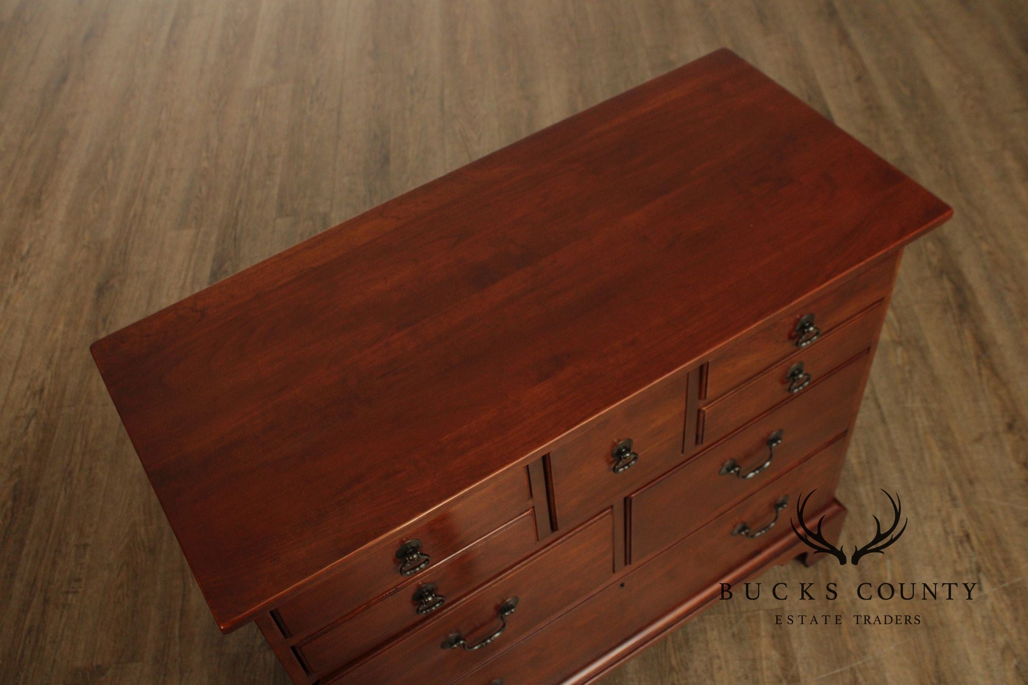 Lexington Bob Timberlake Pair Of Cherry Chippendale Style Chest Of Drawers