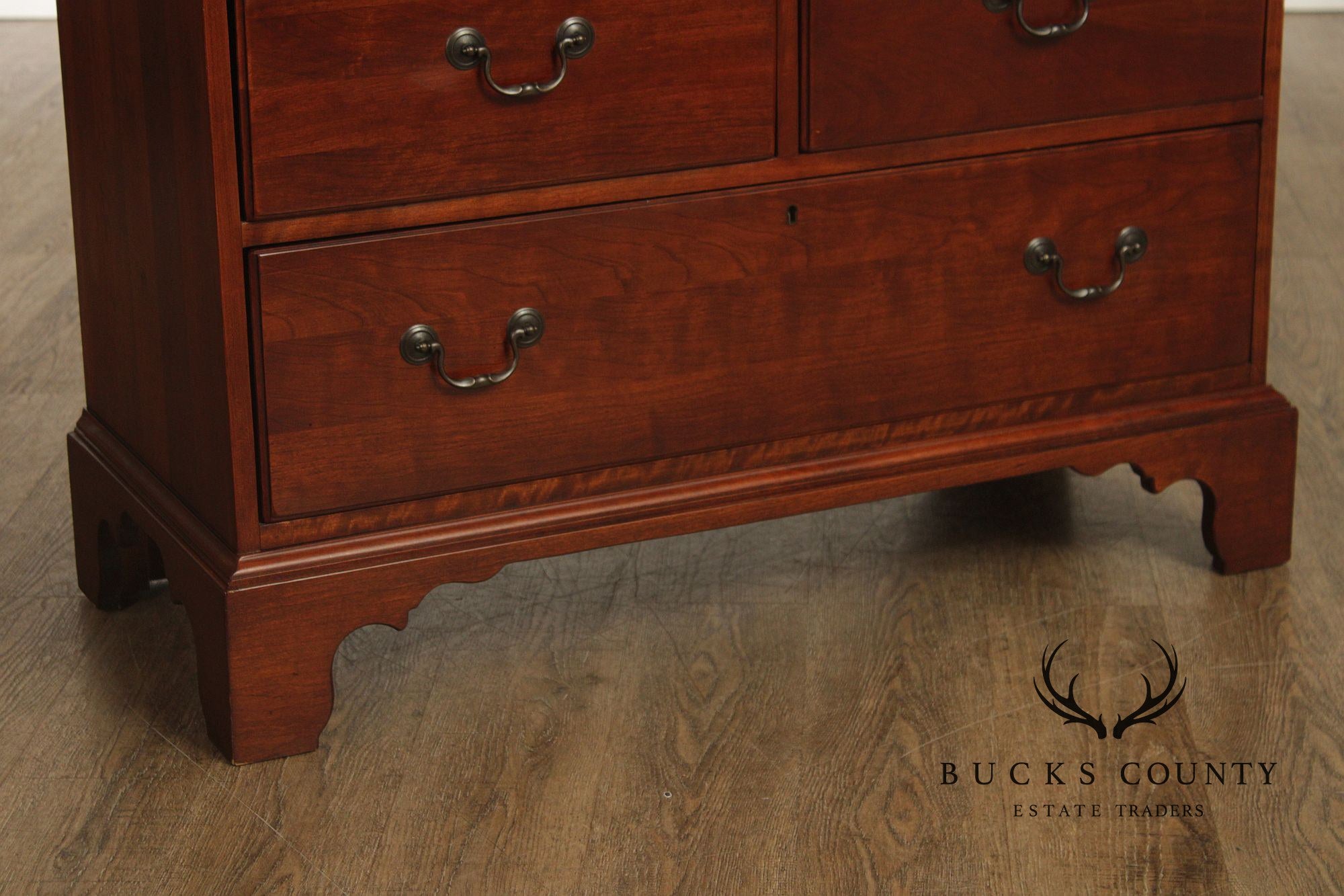 Lexington Bob Timberlake Pair Of Cherry Chippendale Style Chest Of Drawers