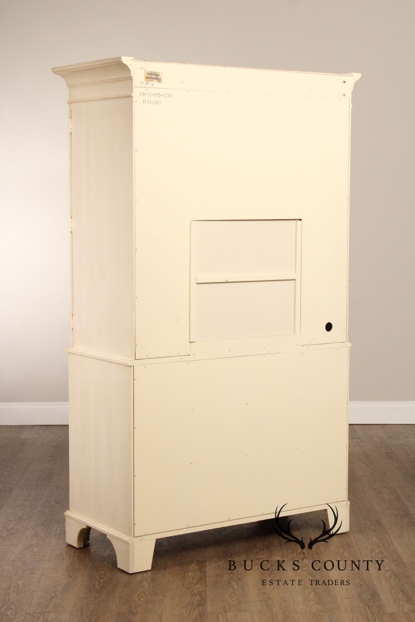 Ethan Allen Swedish Home Collection Painted Armoire Cabinet