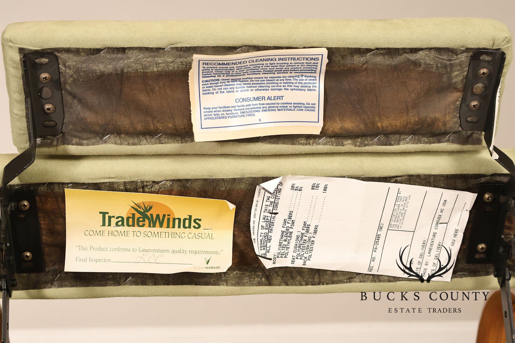 TradeWinds Rattan Reclining Lounge Chair