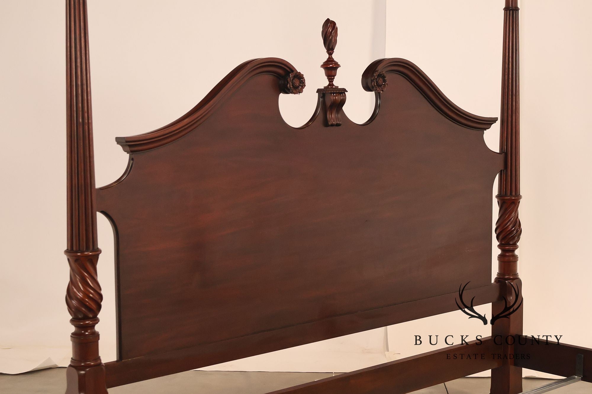 Henkel Harris King Mahogany Poster Bed