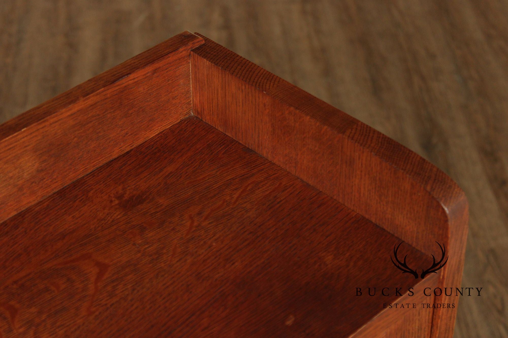 Stickley Mission Collection Oak Two Door Bookcase